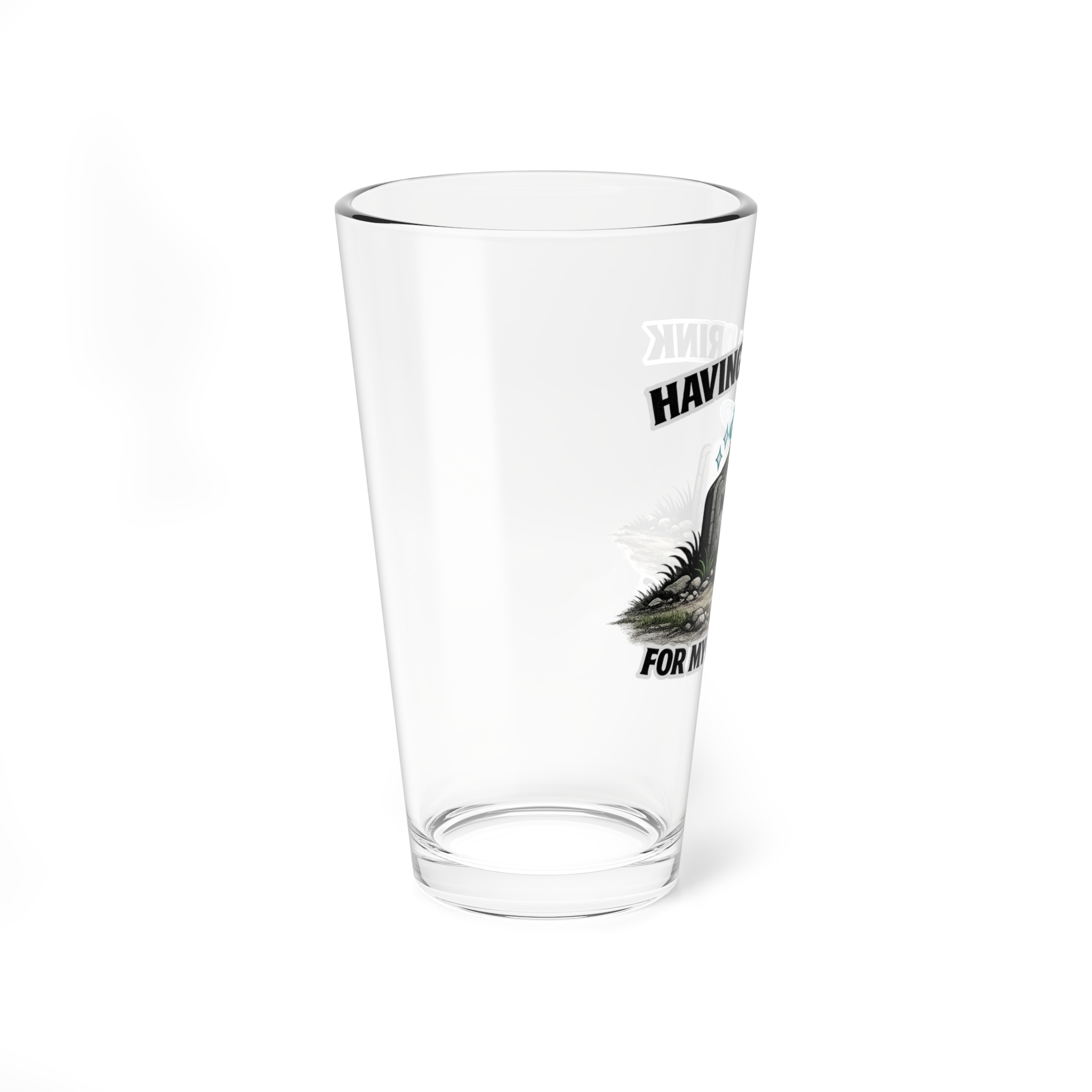 Having a Drink for my Lost Disc - Beer Glass - Image 2