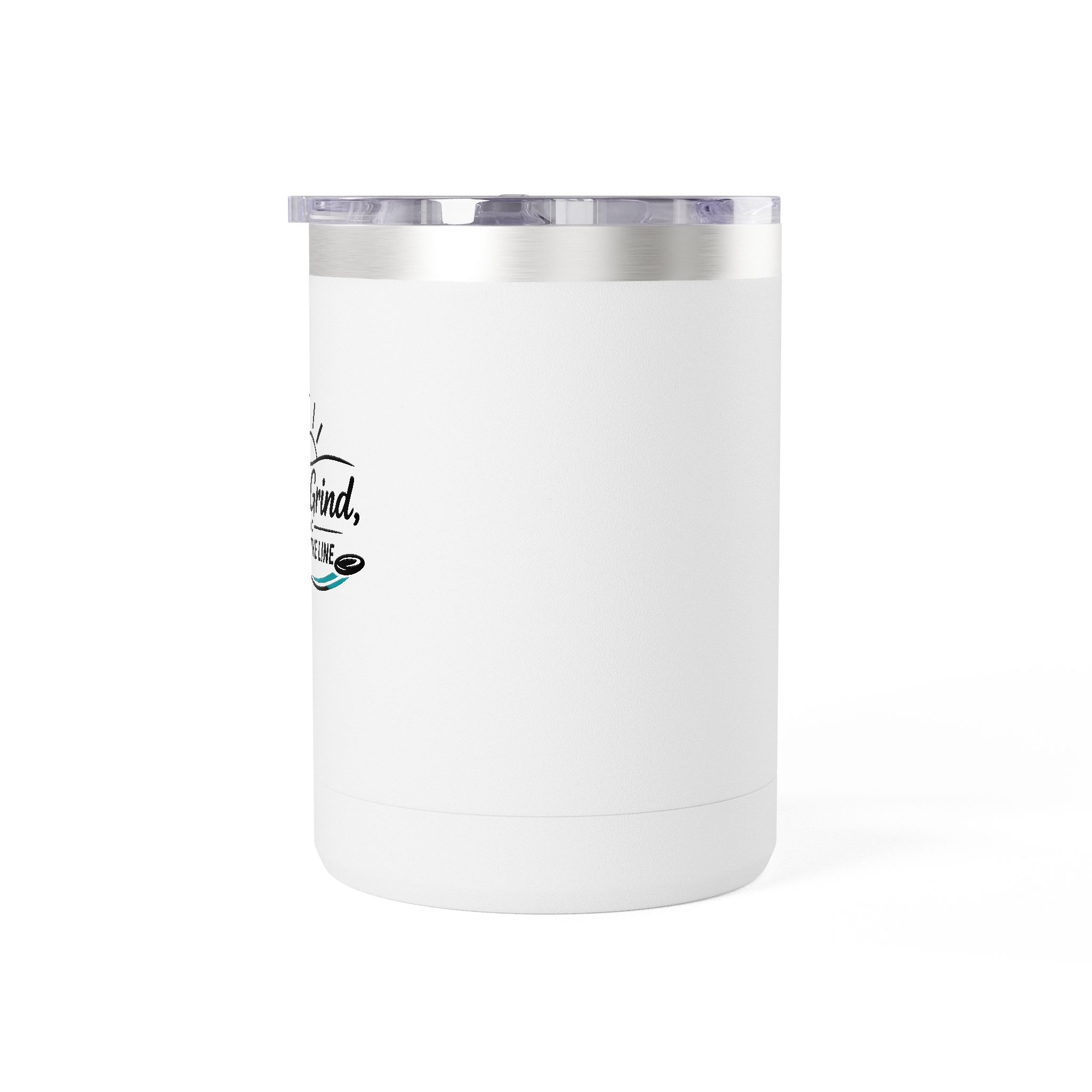 Rise, Grind, and Throw the Line - Tumbler Mug - Image 4