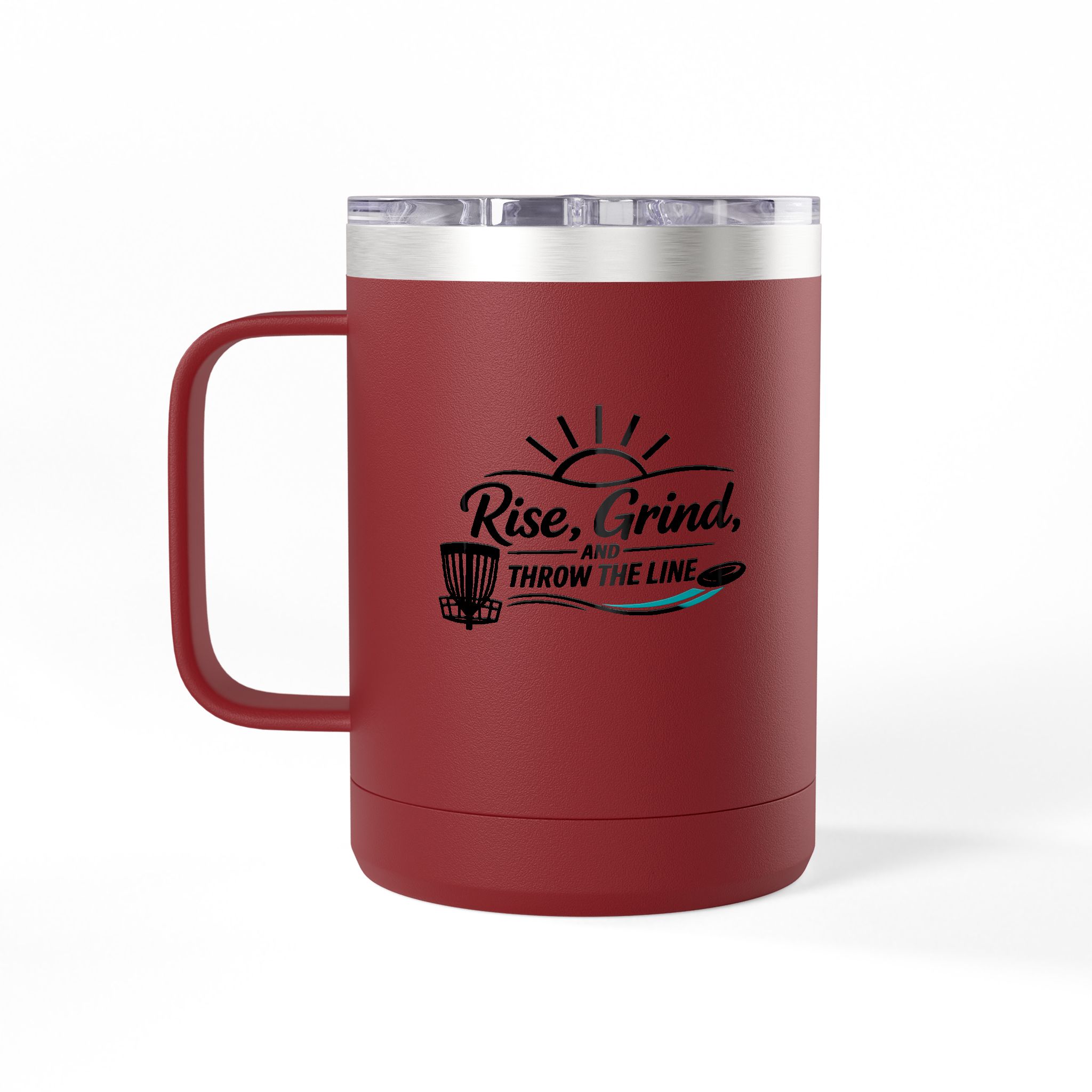 Rise, Grind, and Throw the Line - Tumbler Mug - Image 40