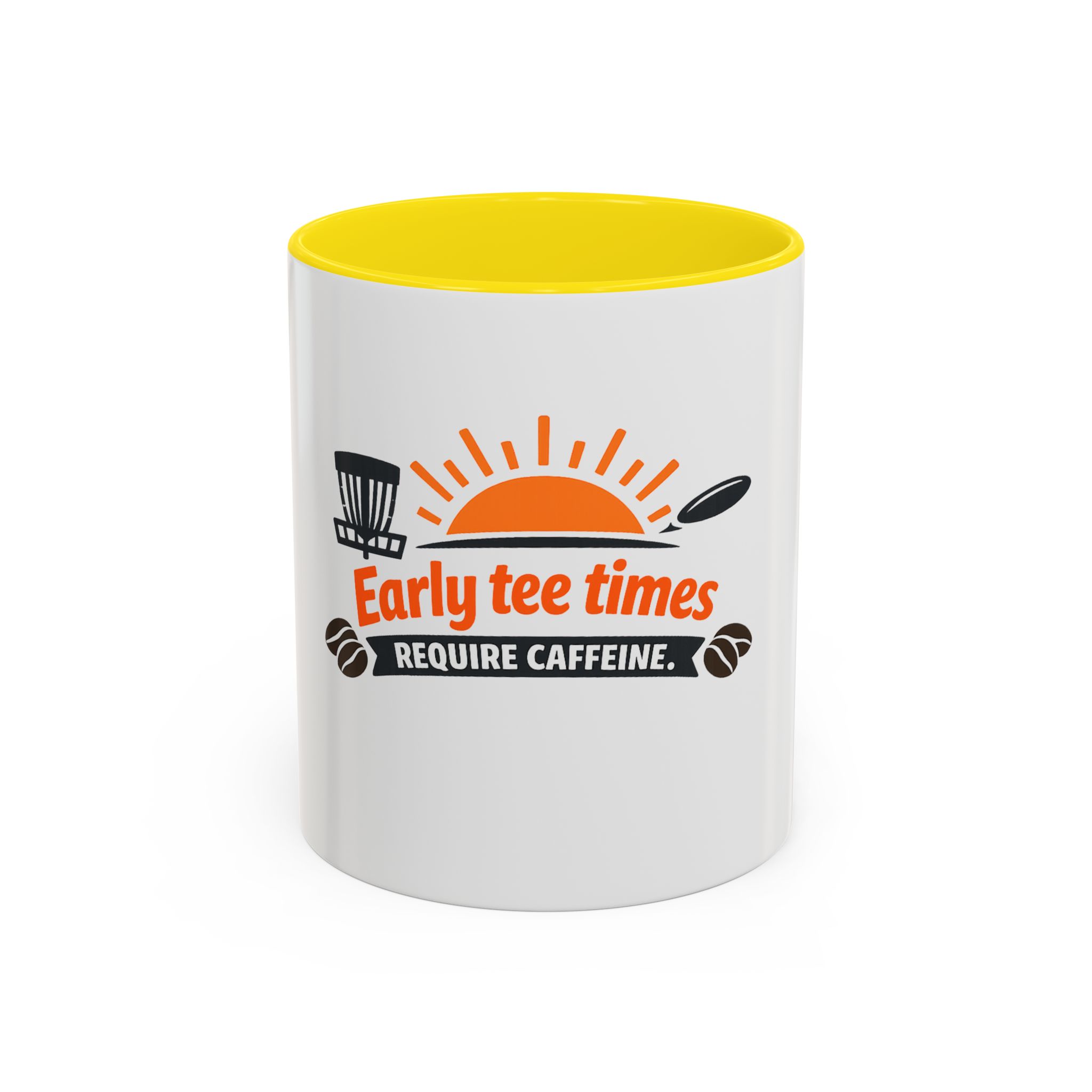 Early Tee Times Requires Caffeine - Coffee Mug - Image 25