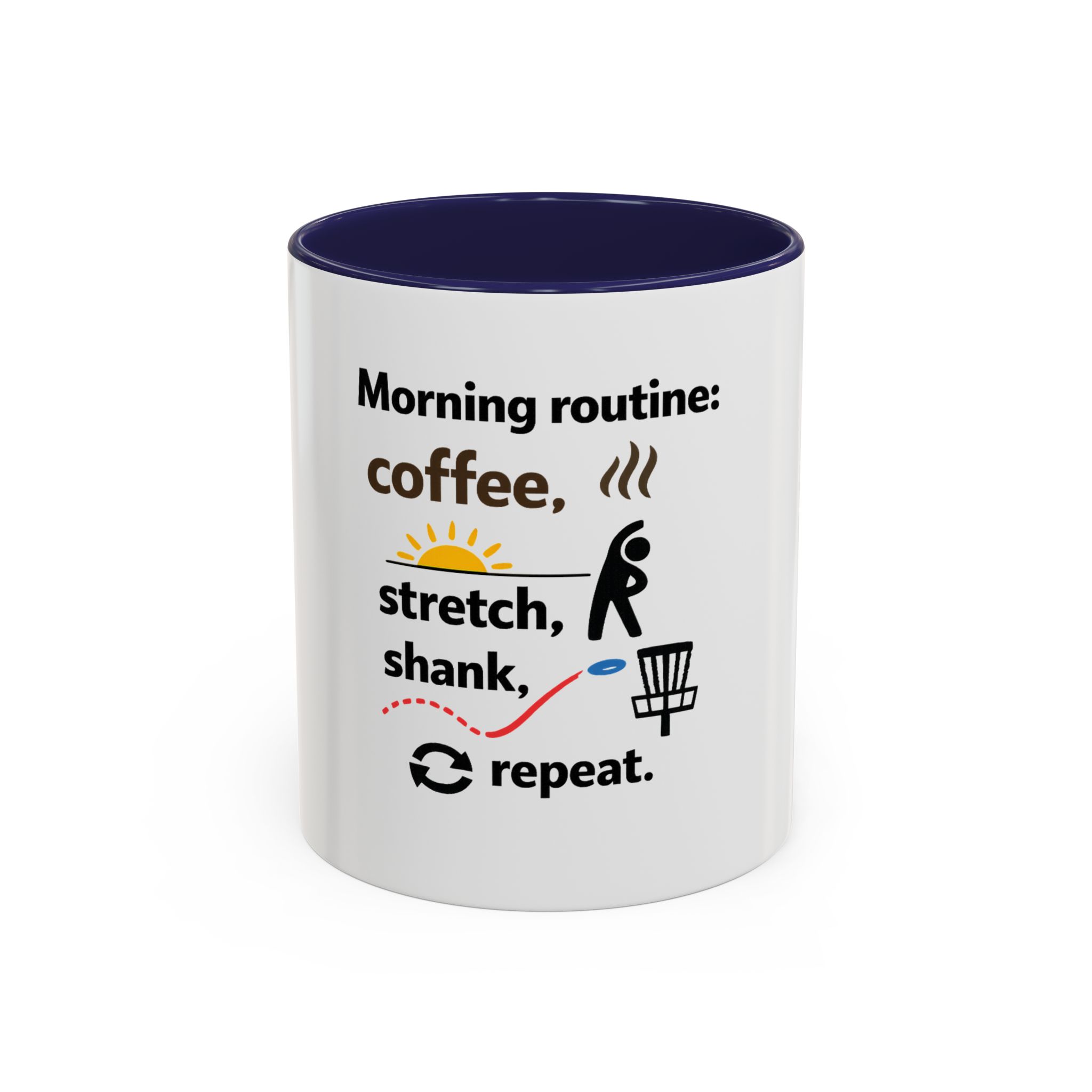 Coffee, Stretch, Shank, Repeat - Coffee Mug - Image 5