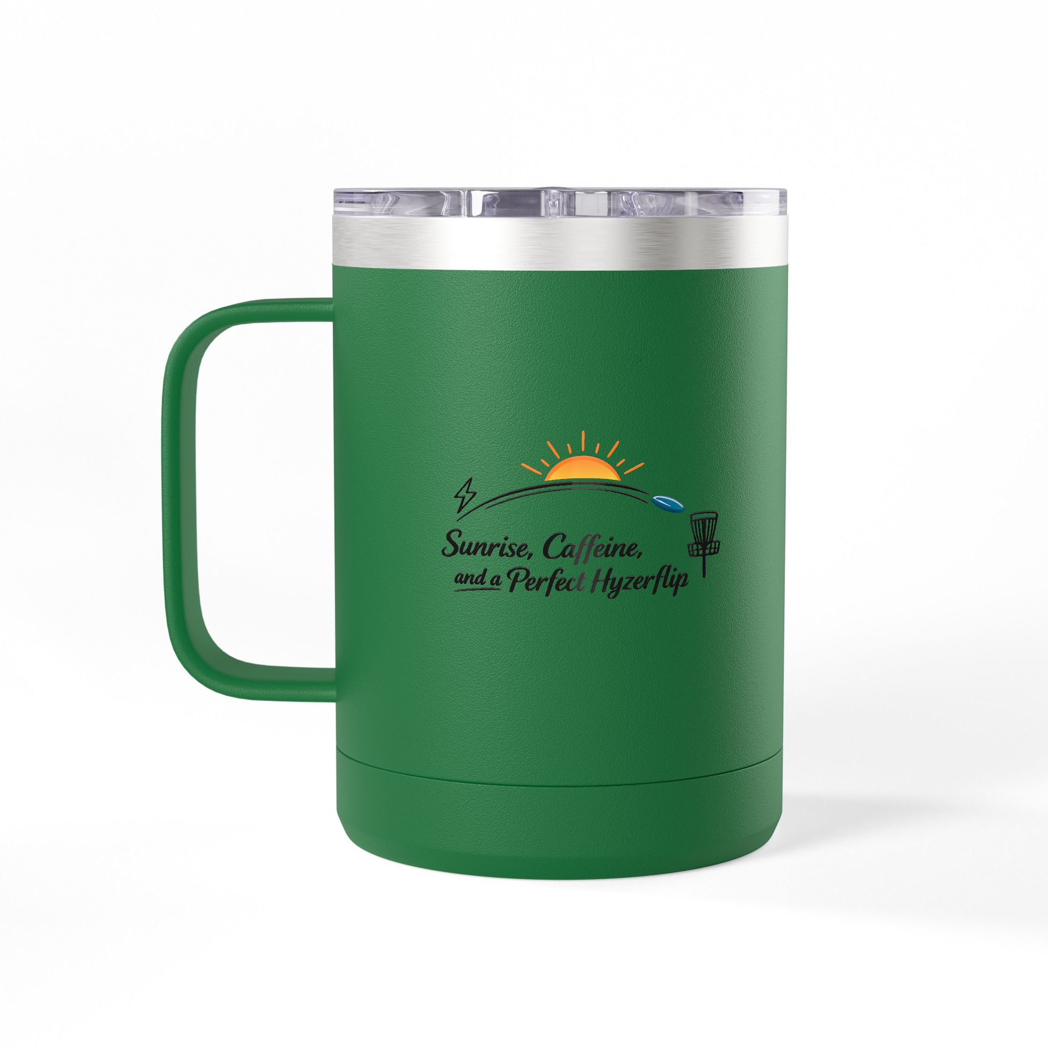Sunrise, Caffeine, and a Hyzerflip - Tumbler Mug - Image 28