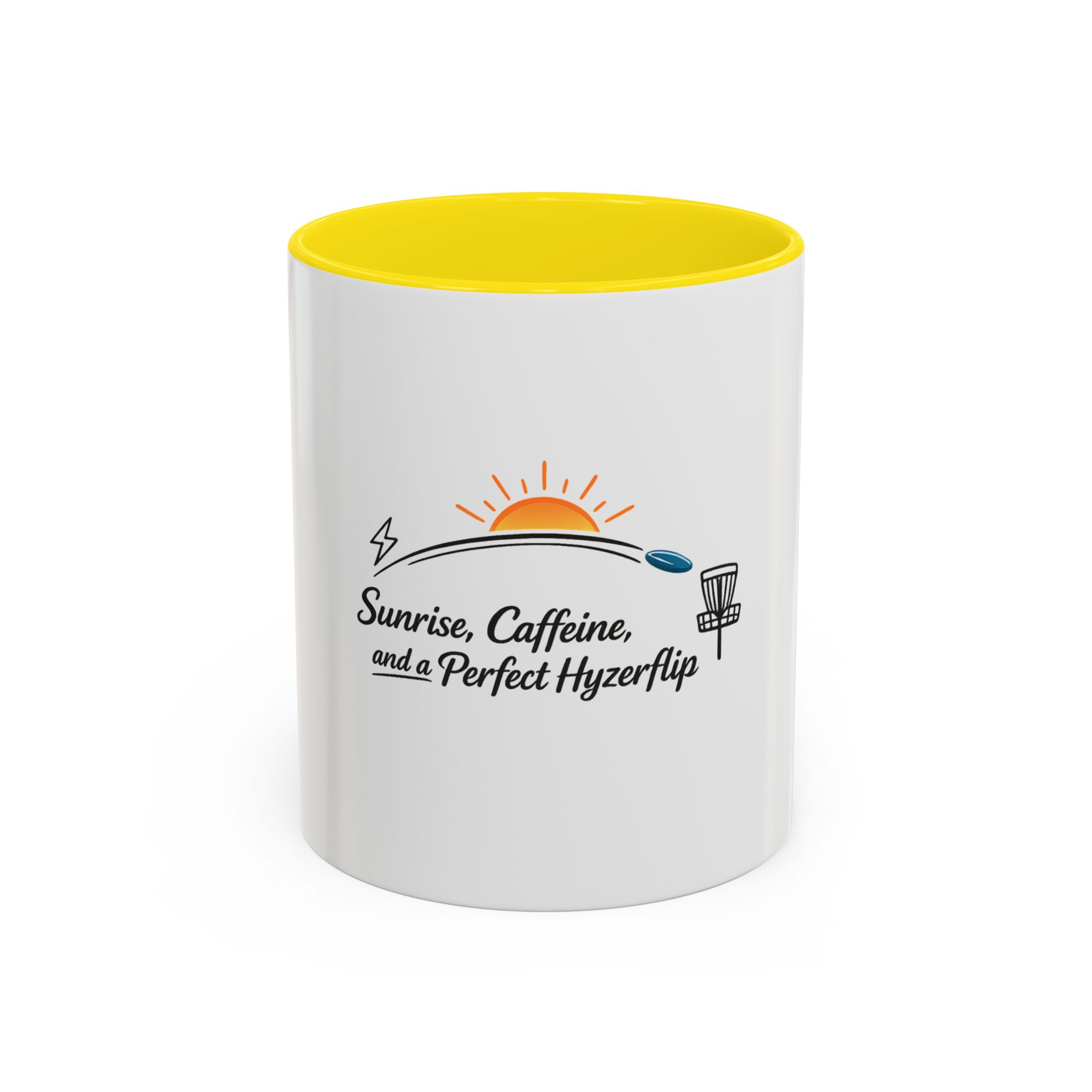 Sunrise, Caffeine, and A Hyzerflip - Coffee Mug - Image 25