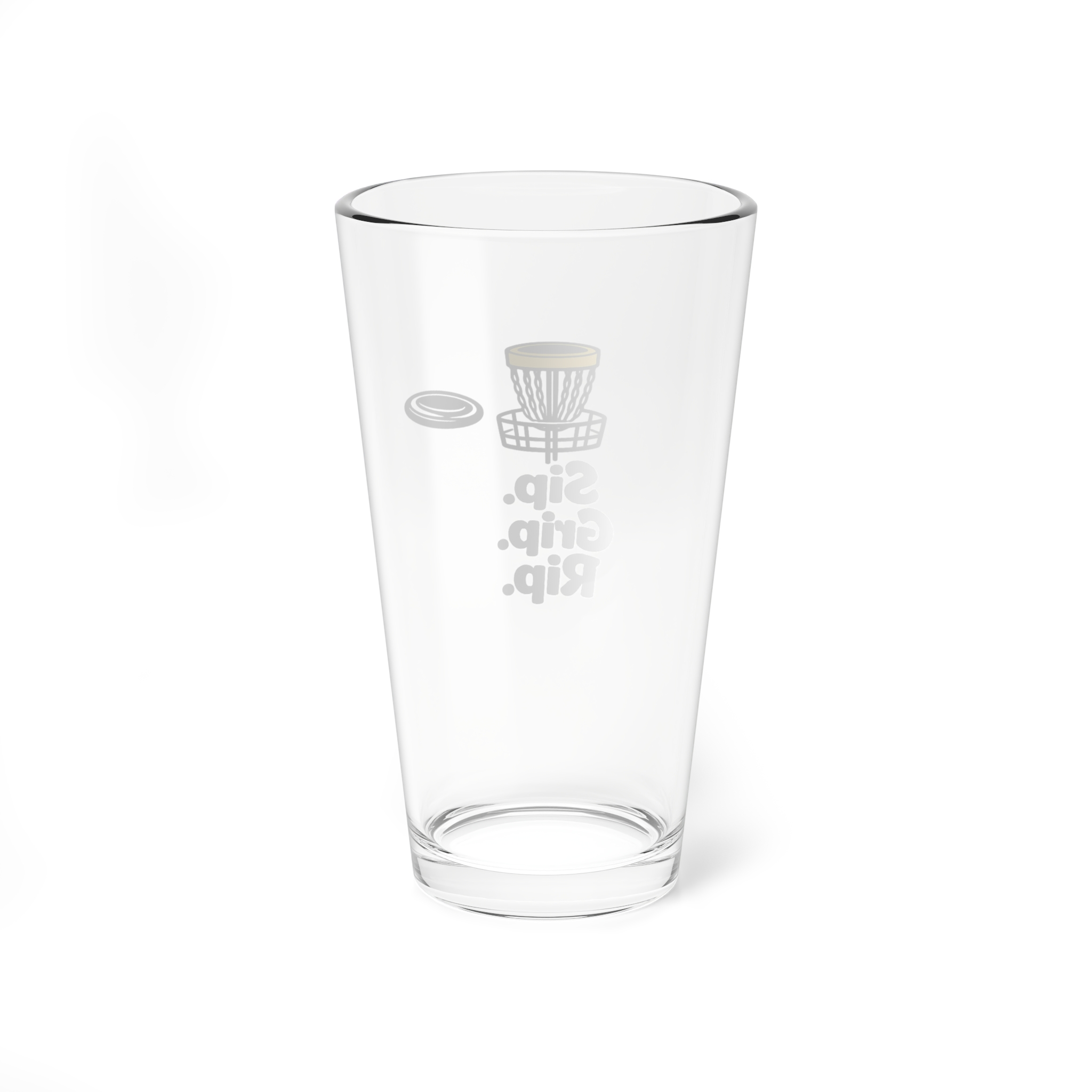 Sip. Grip. Rip. - Beer Glass - Image 4