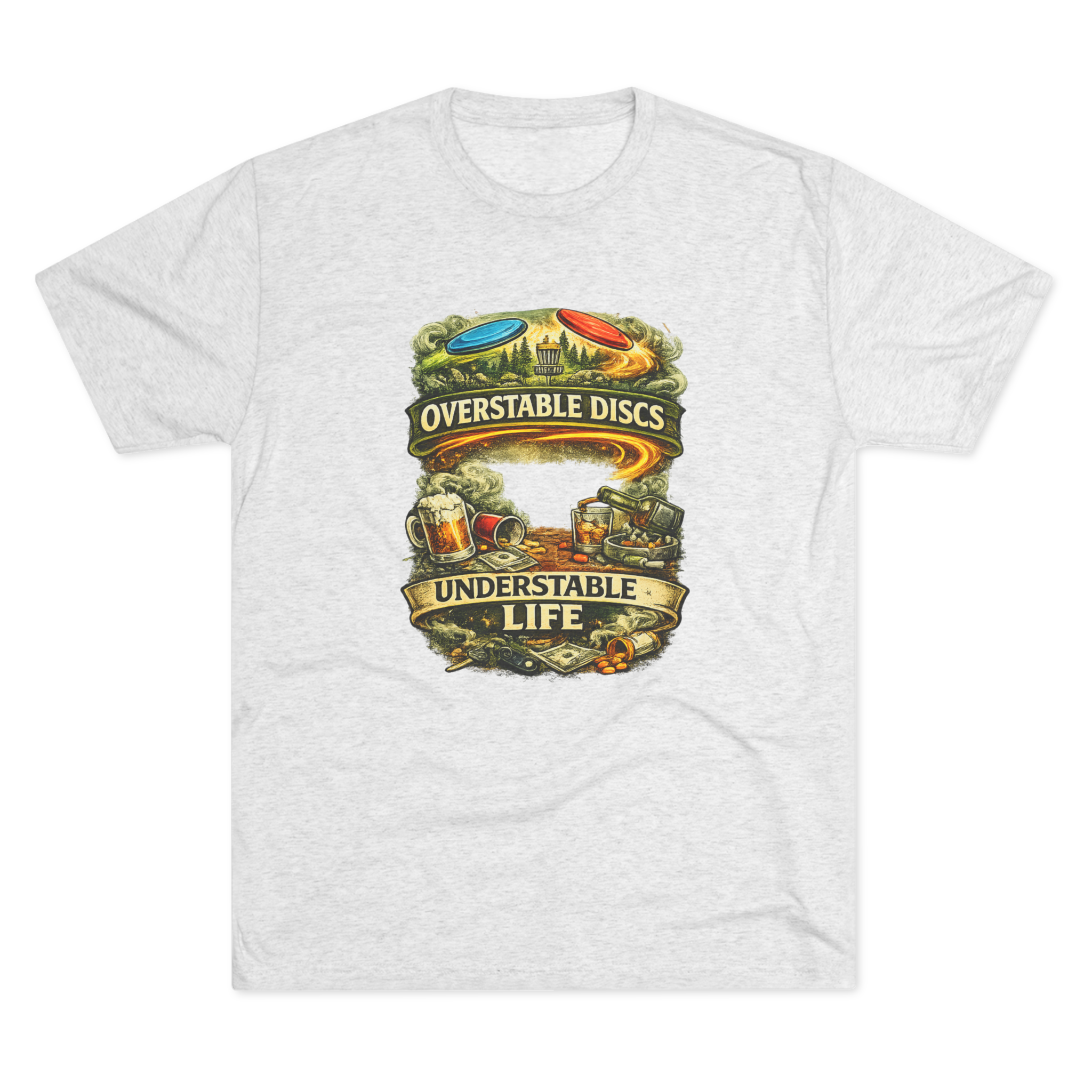 Overstable Discs, Understable Life