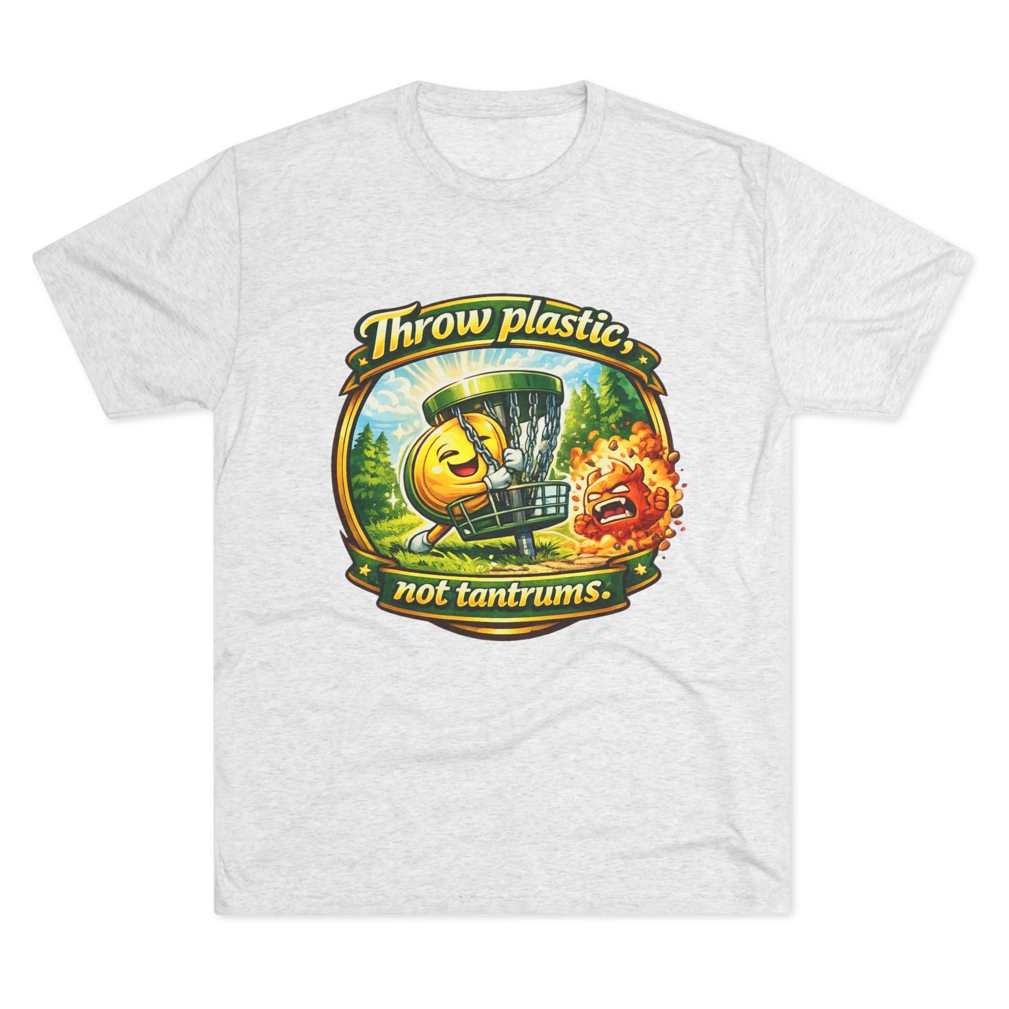 Throw Plastic, Not Tantrums