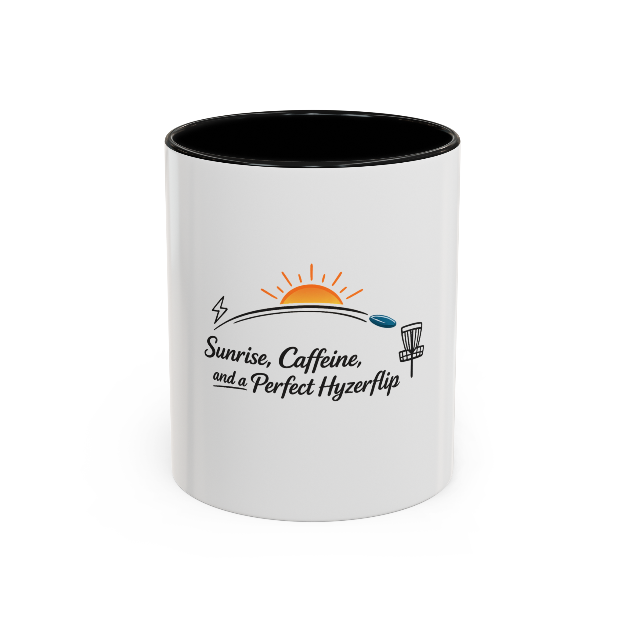 Sunrise, Caffeine, and A Hyzerflip - Coffee Mug