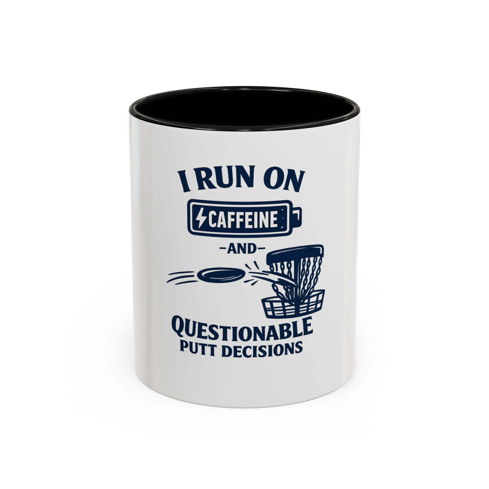 Caffeine and Questionable Putt Decisions - Coffee Mug