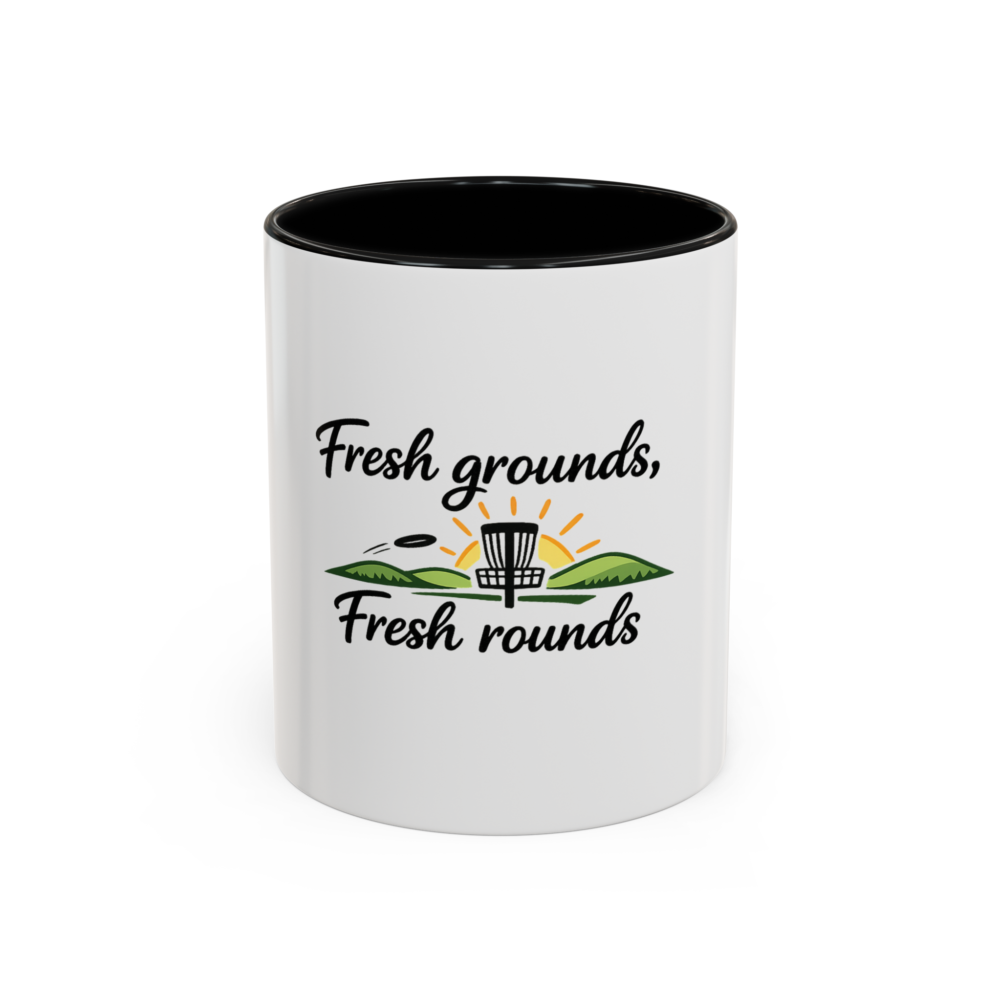 Fresh Grounds, Fresh Rounds - Coffee Mug