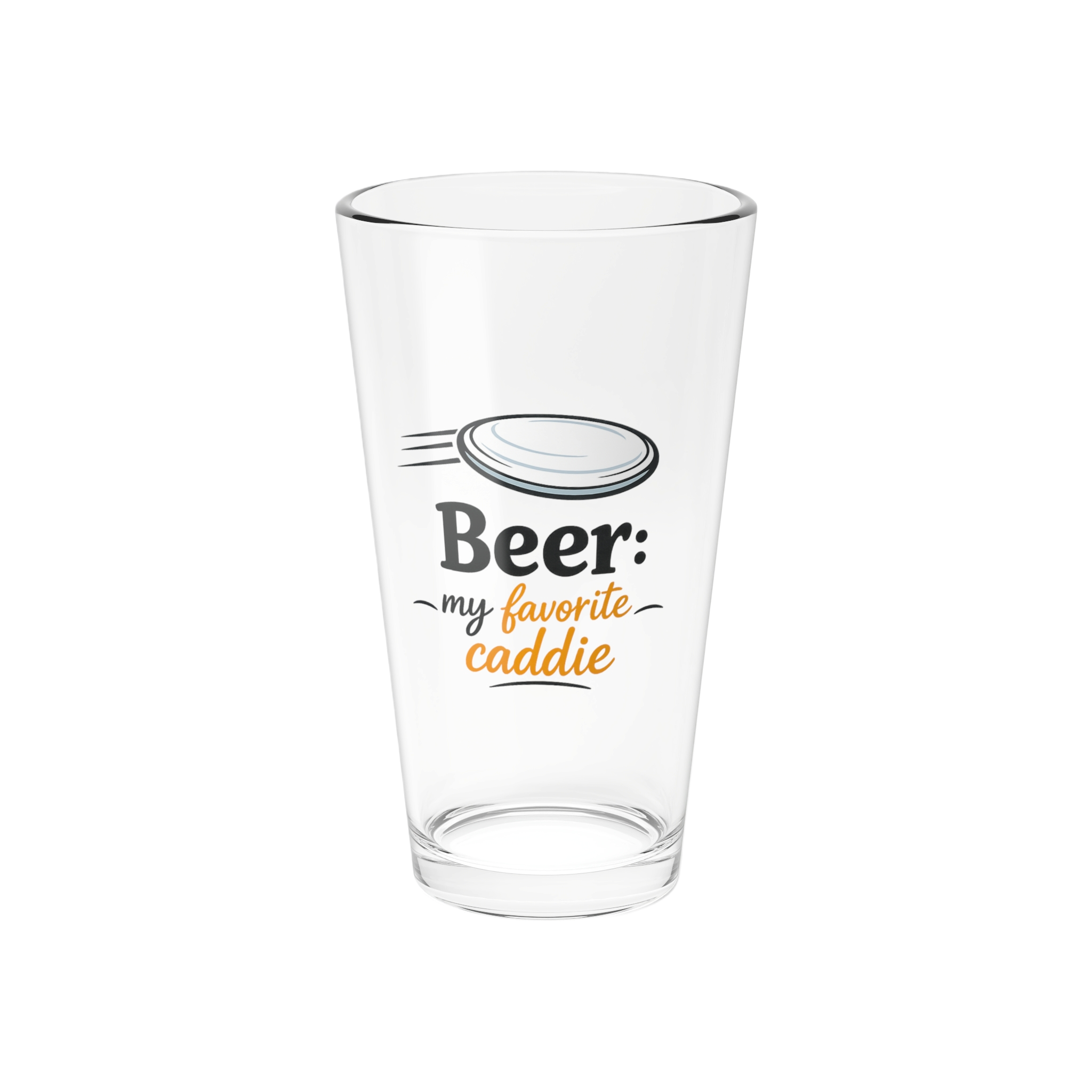 Beer: My Favorite Caddie - Beer Glass