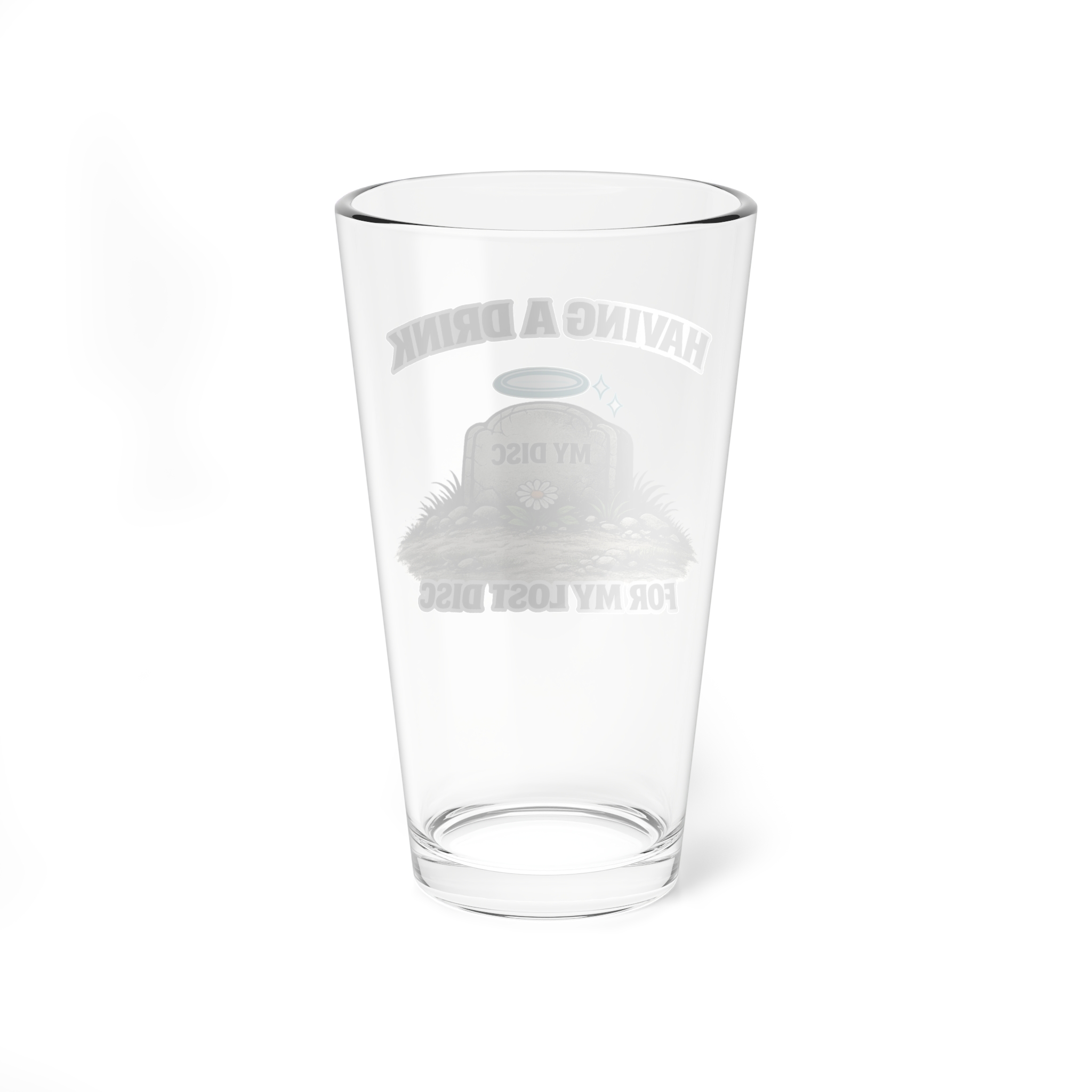 Having a Drink for my Lost Disc - Beer Glass - Image 4