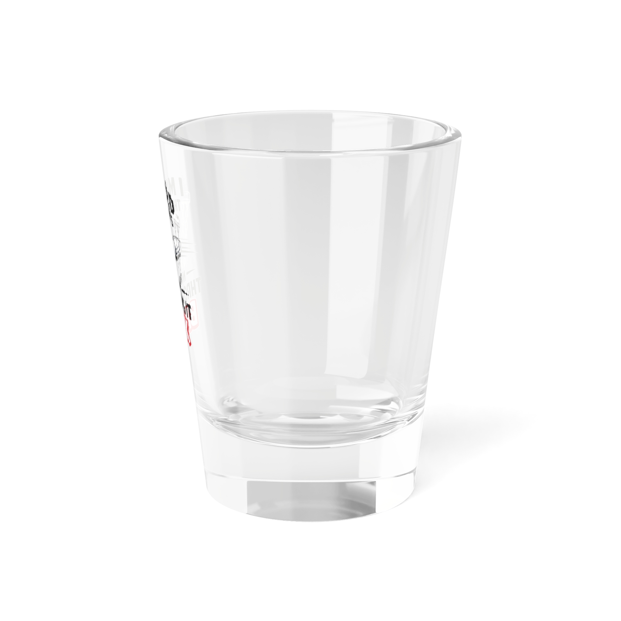 Now I'm Throwing It Back - Shot Glass - Image 4
