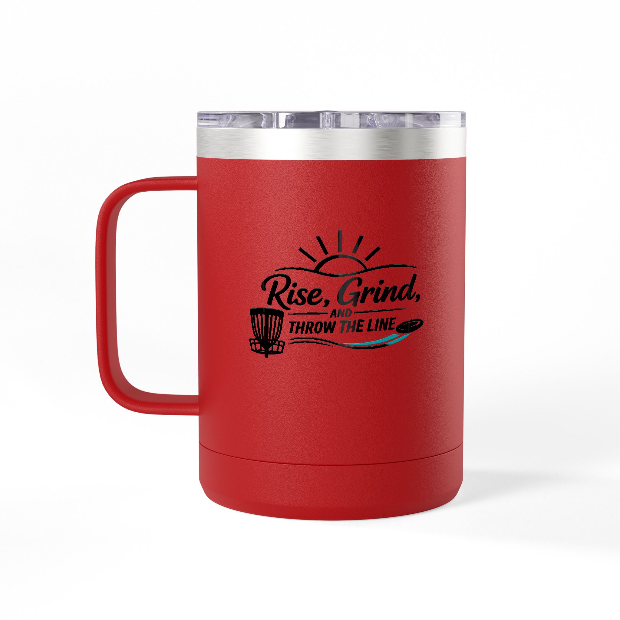 Rise, Grind, and Throw the Line - Tumbler Mug - Image 56