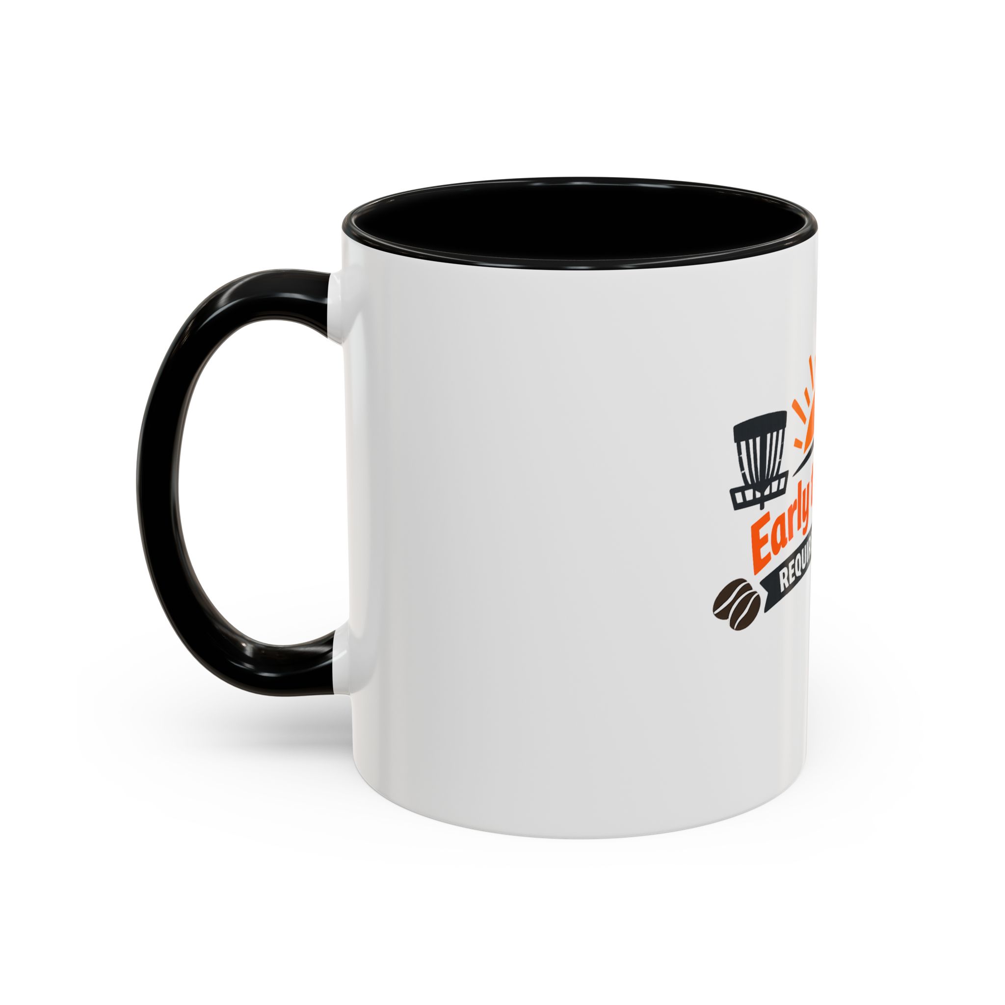 Early Tee Times Requires Caffeine - Coffee Mug - Image 3