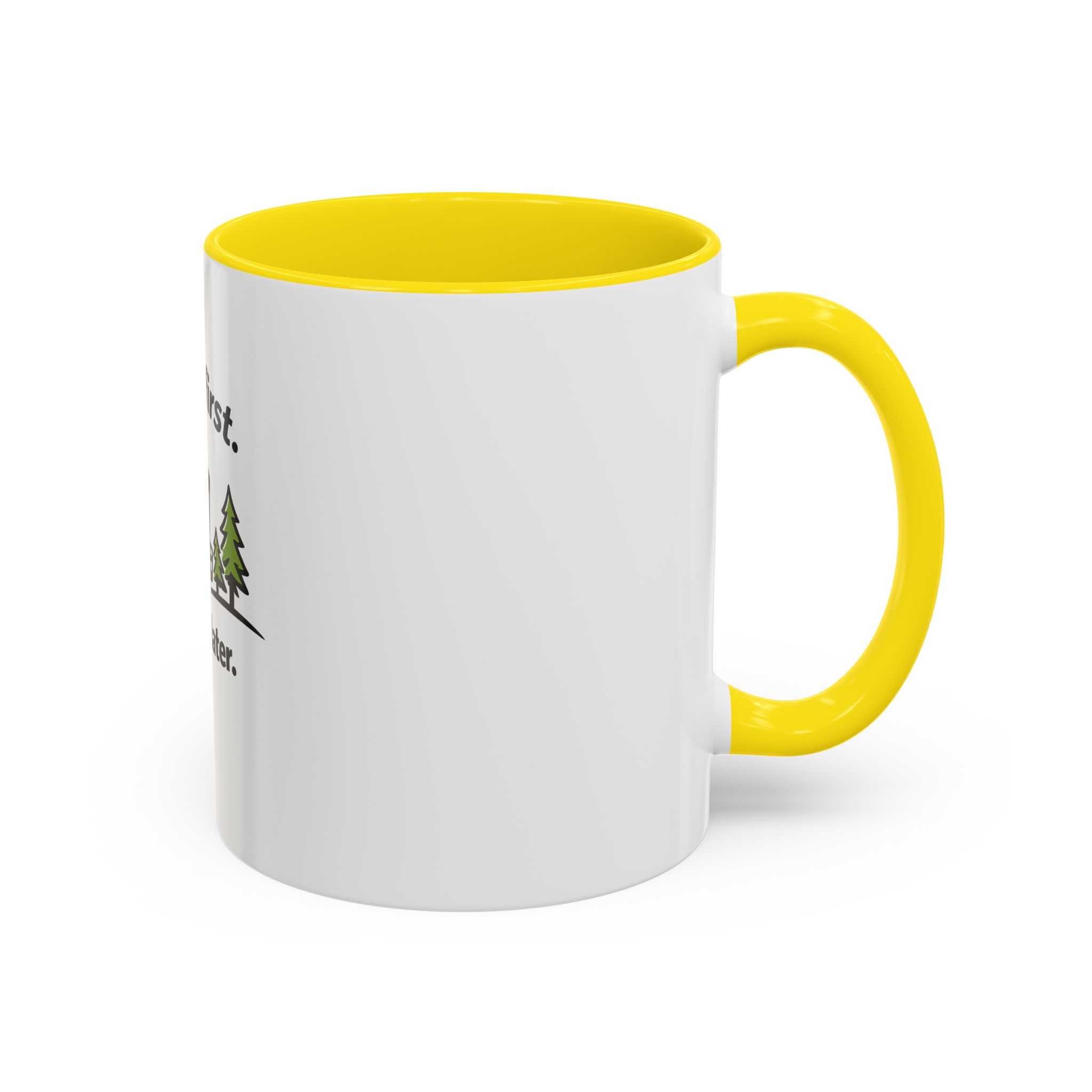 Coffee First. Tree Hits Later. - Coffee Mug - Image 26