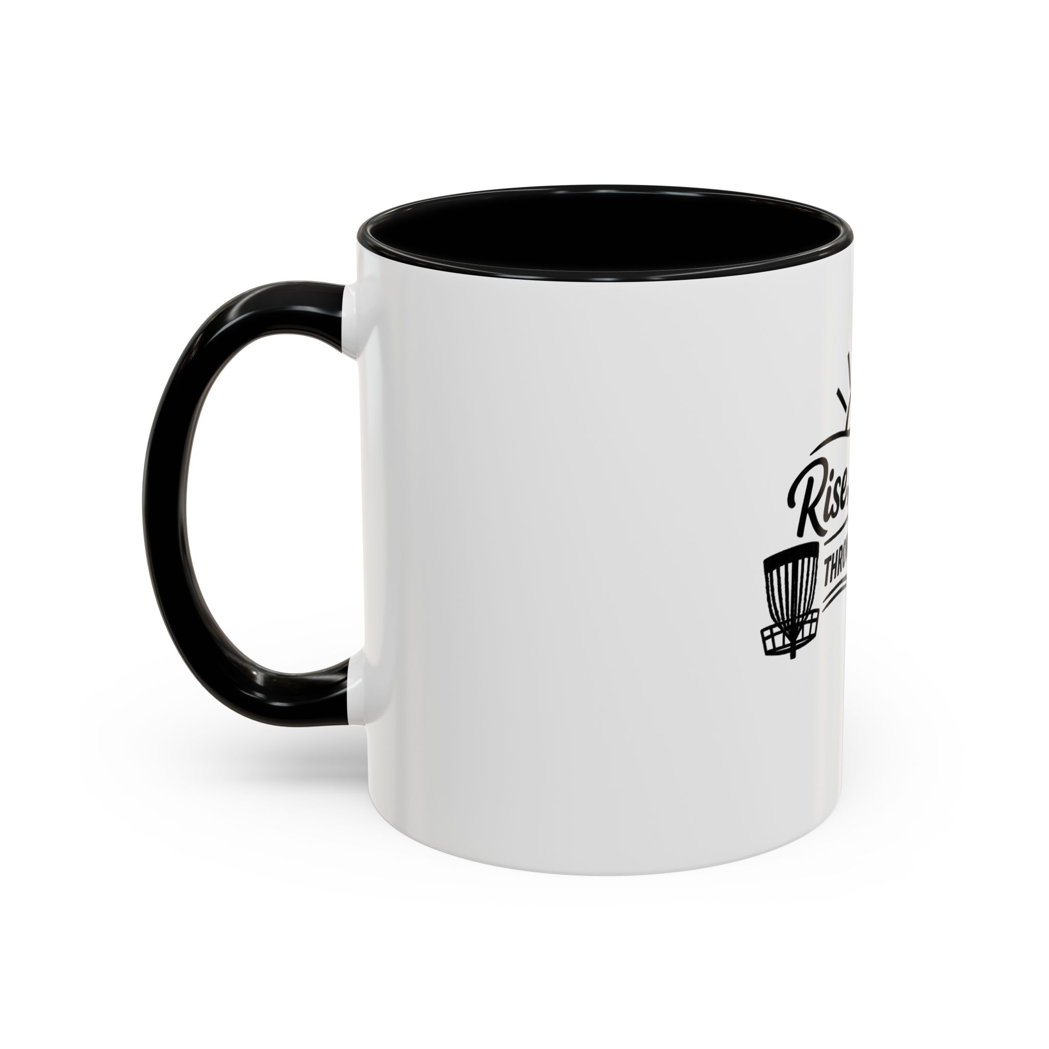 Rise, Grind, and Throw the Line - Coffee Mug - Image 3