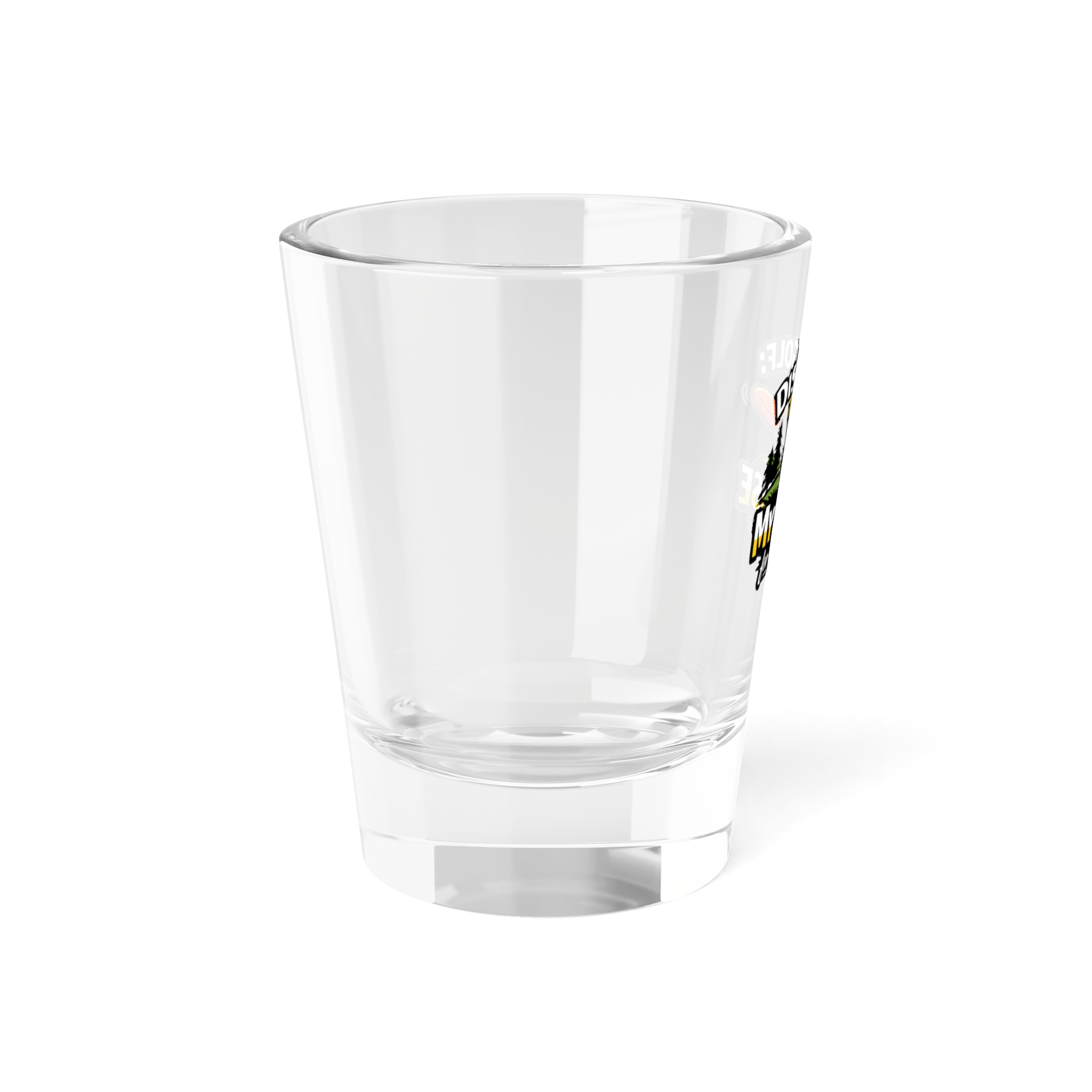 Disc Golf: My Excuse for this Shot - Shot Glass - Image 3