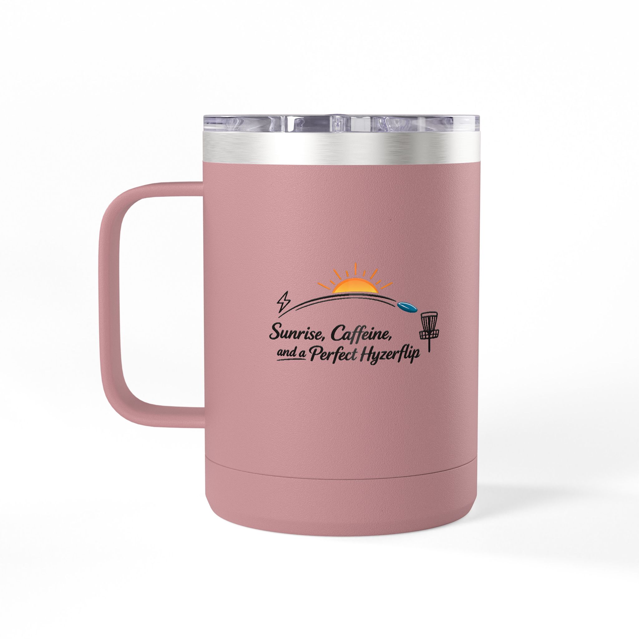 Sunrise, Caffeine, and a Hyzerflip - Tumbler Mug - Image 52