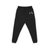 Embroidered disc golf putting fleece sweatpants with custom personalization option