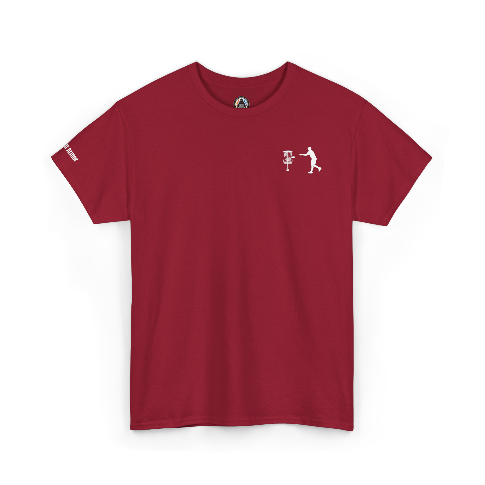 Cardinal Red Disc Golf Armor Putting Shirt