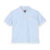 light blue disc golf putting youth polo
