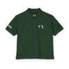 forest green disc golf armor putting youth polo