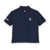 navy disc golf armor forehand youth polo
