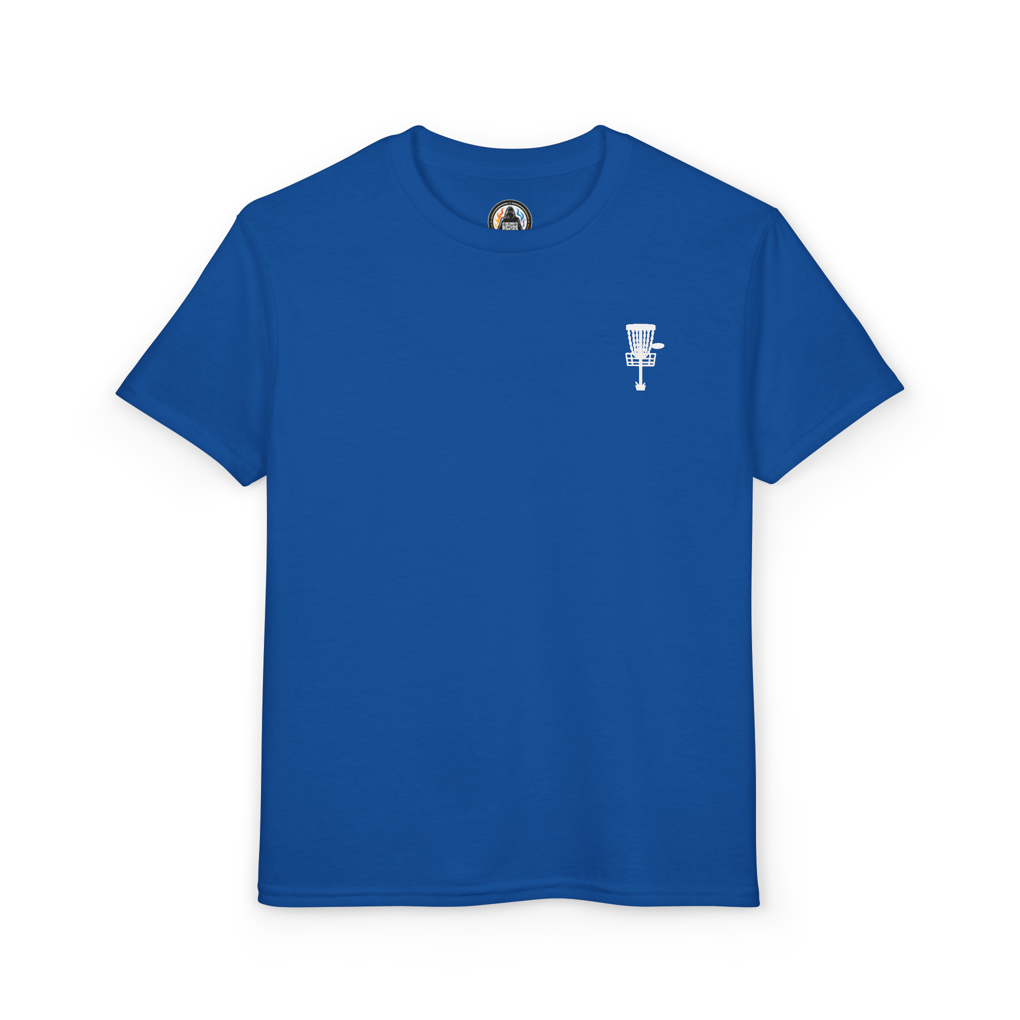 royal disc golf basket youth shirt