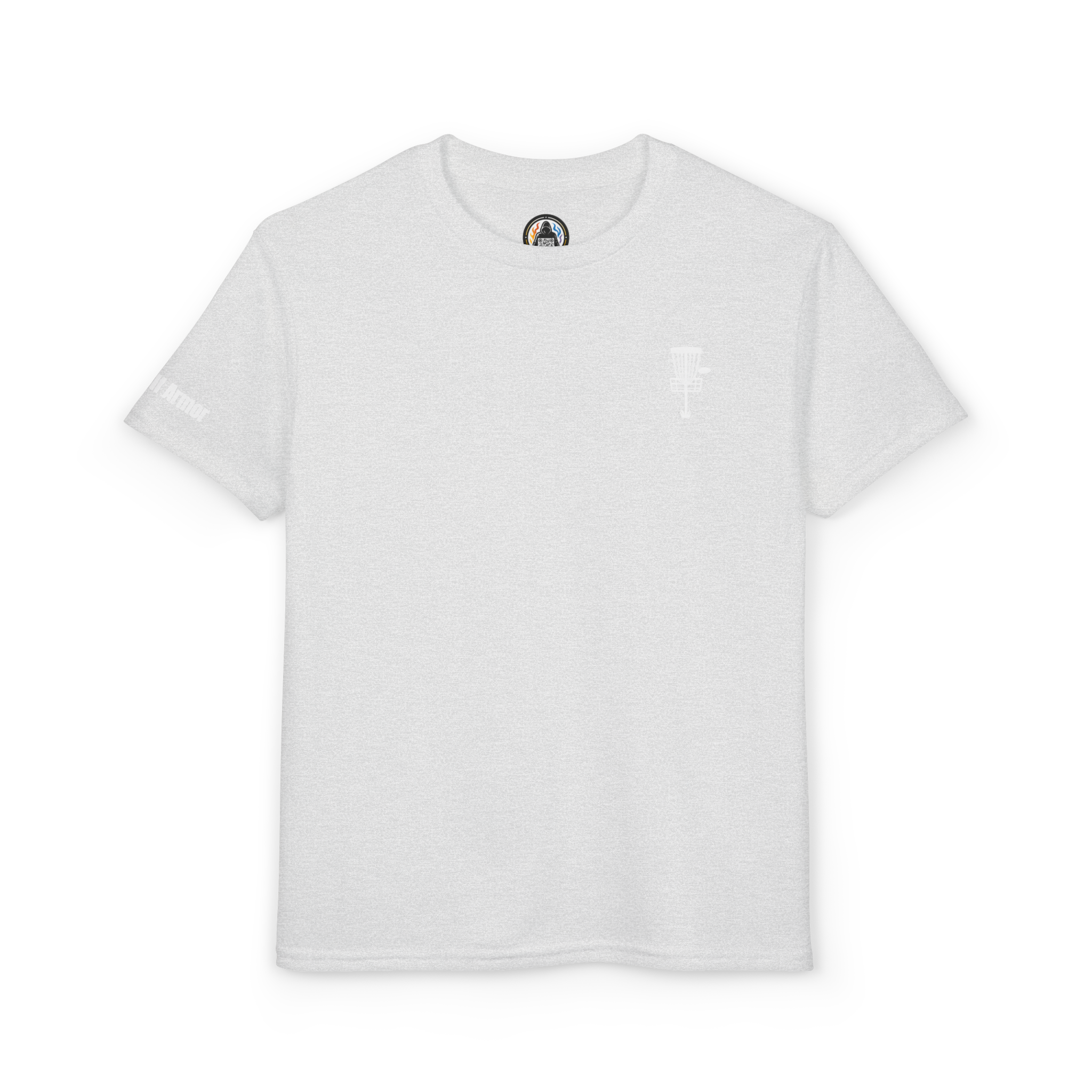 ash disc golf armor basket youth shirt