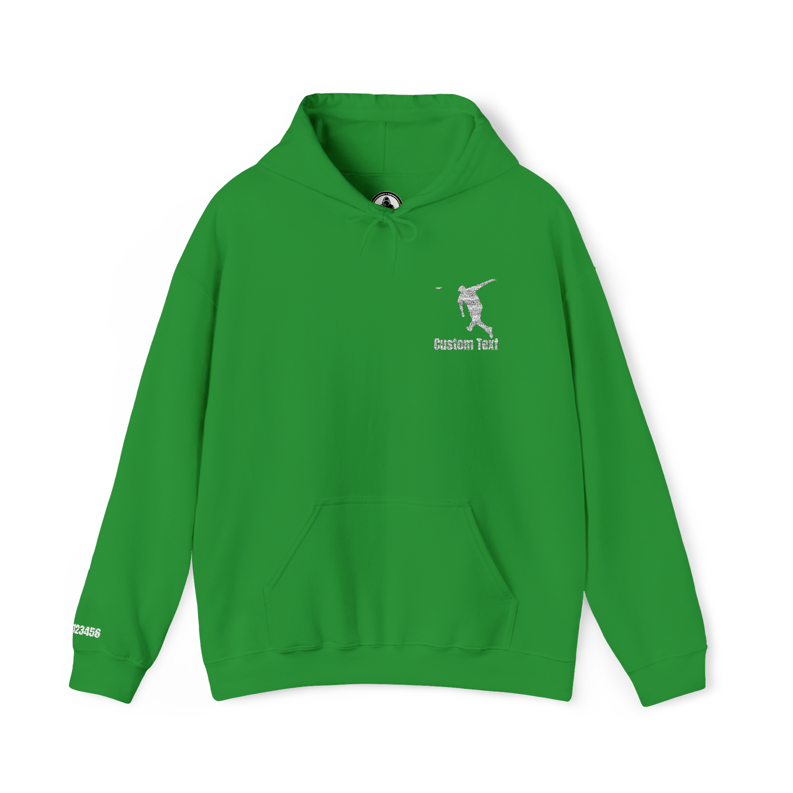 Embroidered Disc Golf Backhand - Hoodie - Image 38