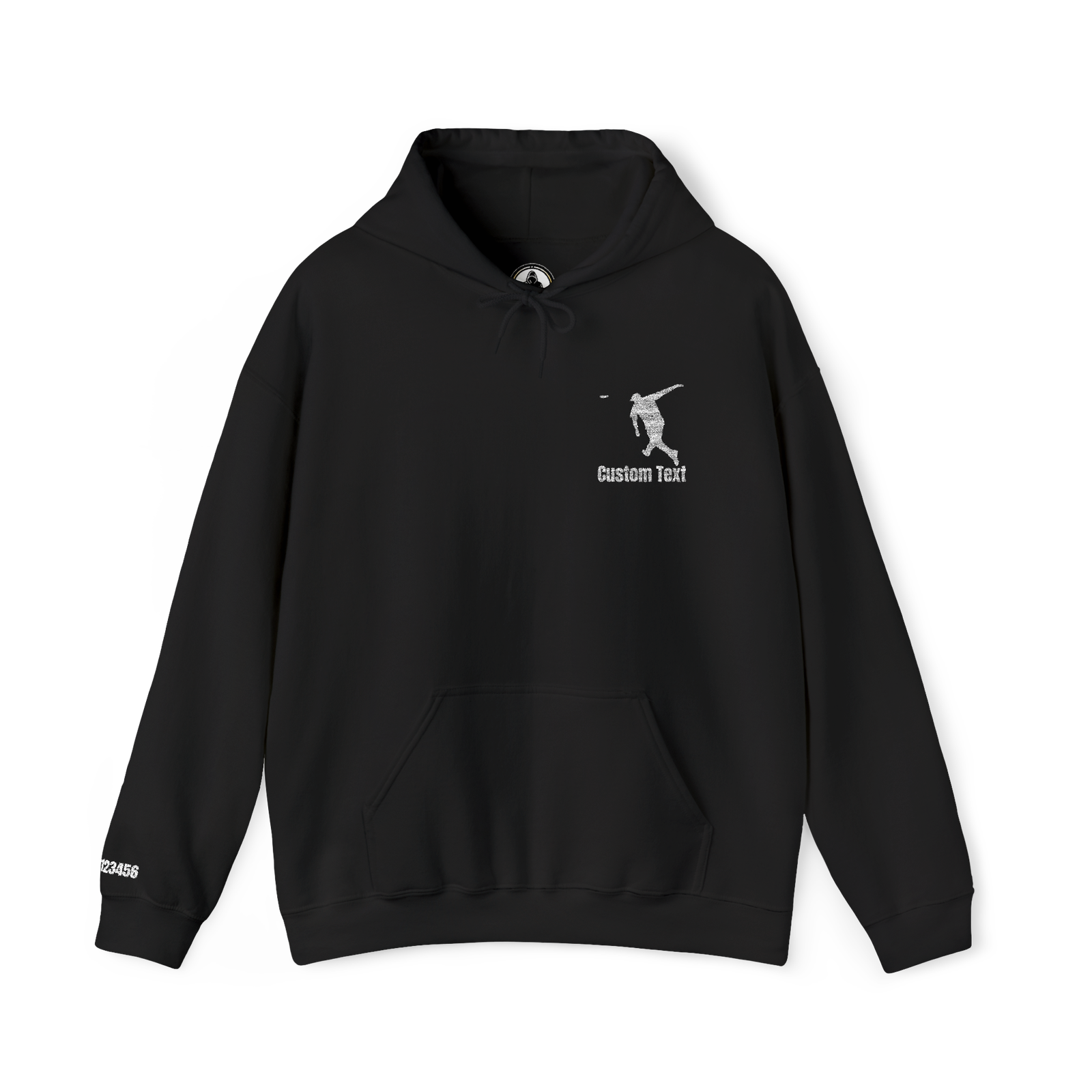 Embroidered Disc Golf Backhand - Hoodie - Image 21