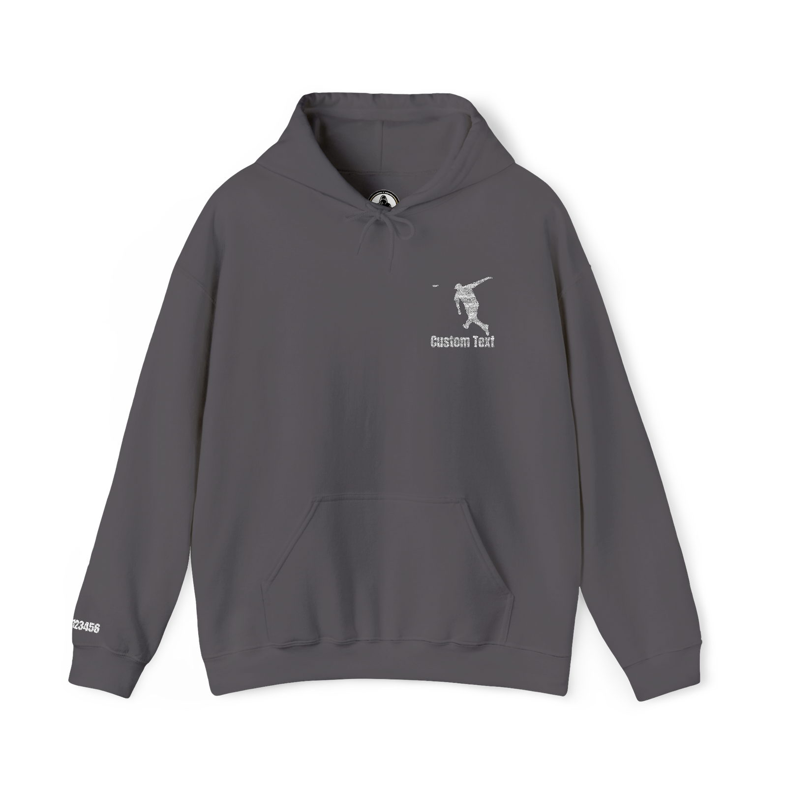 Embroidered Disc Golf Backhand - Hoodie - Image 3