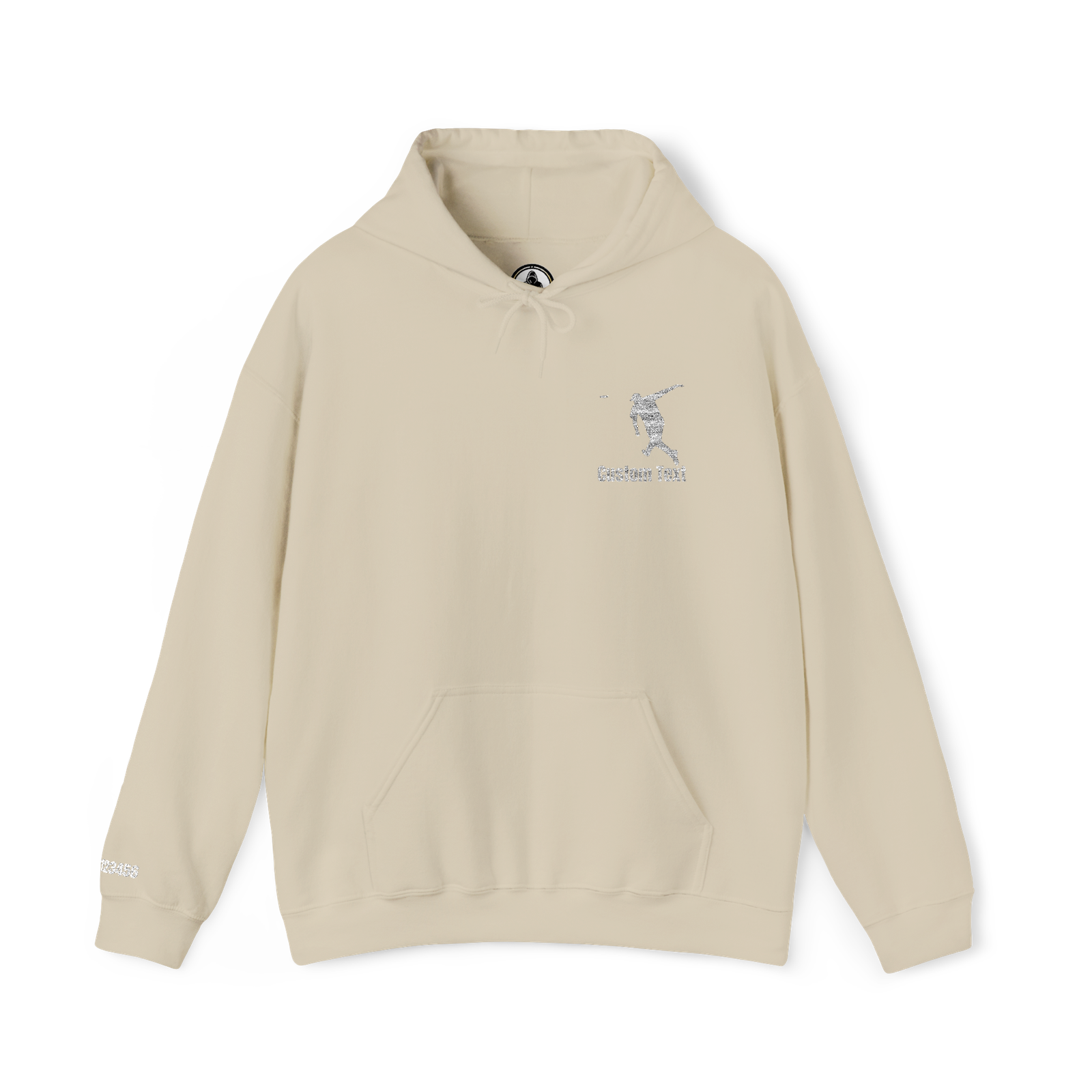 Embroidered Disc Golf Backhand - Hoodie - Image 8