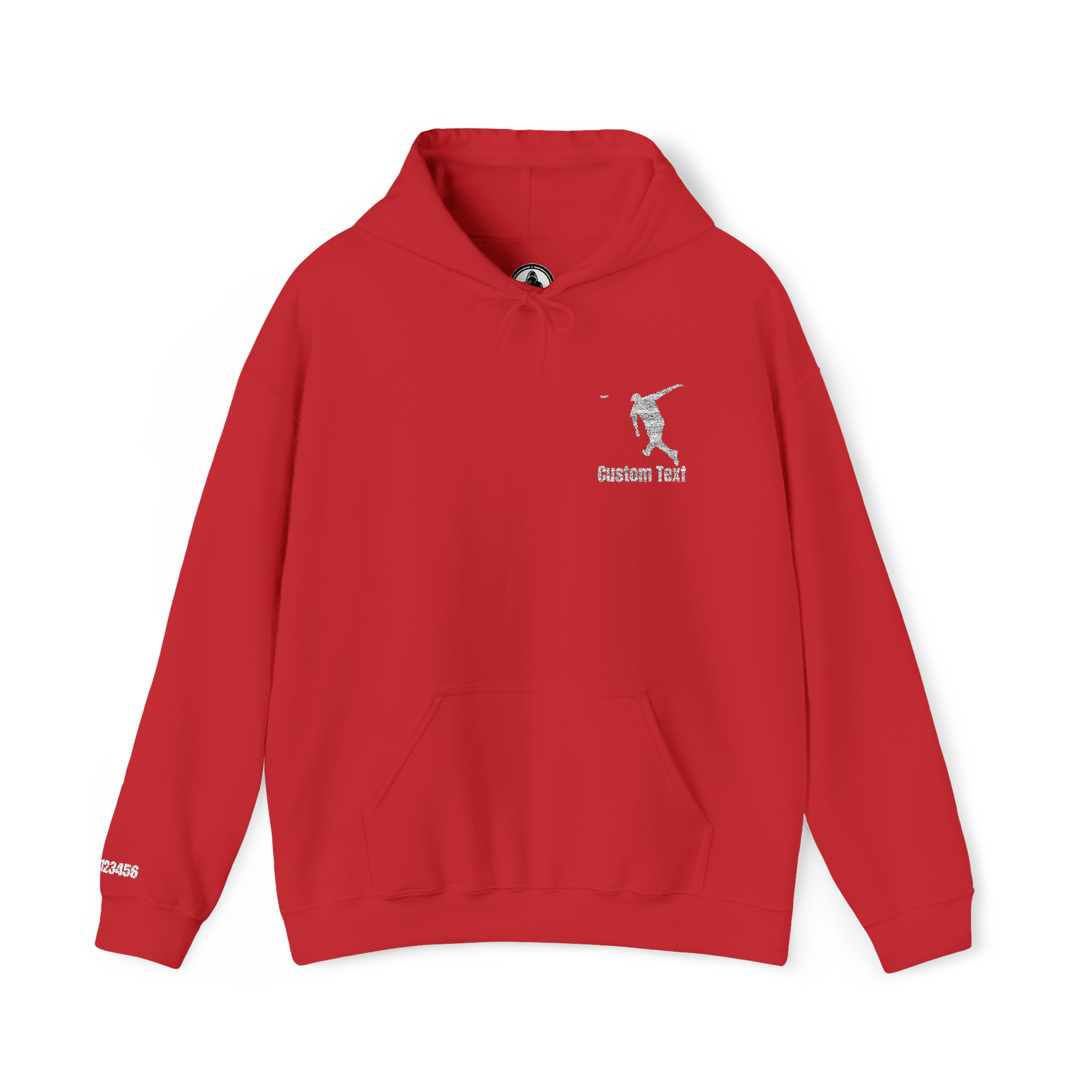 Embroidered Disc Golf Backhand - Hoodie - Image 56