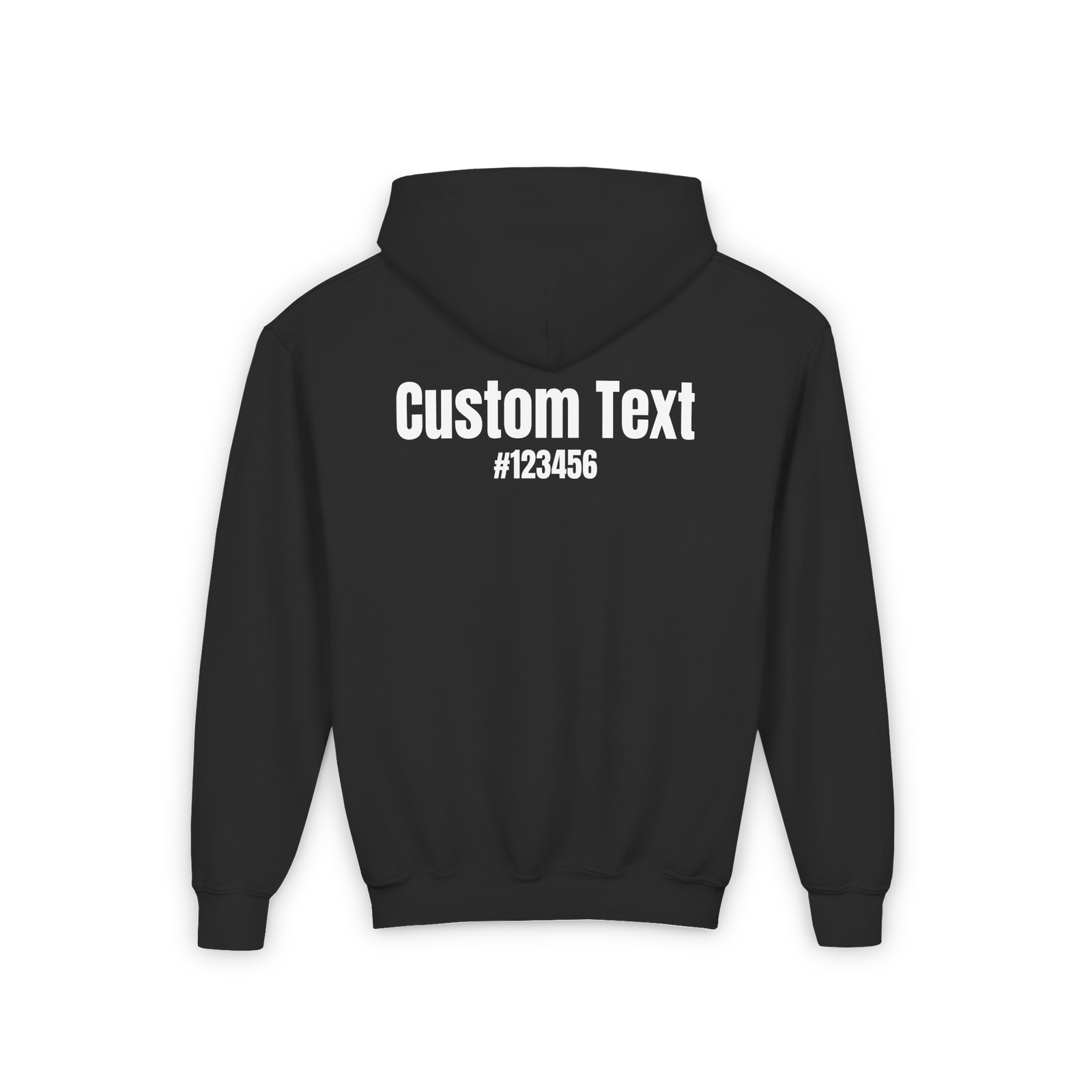 Disc Golf Basket - Youth Hoodie - Image 5