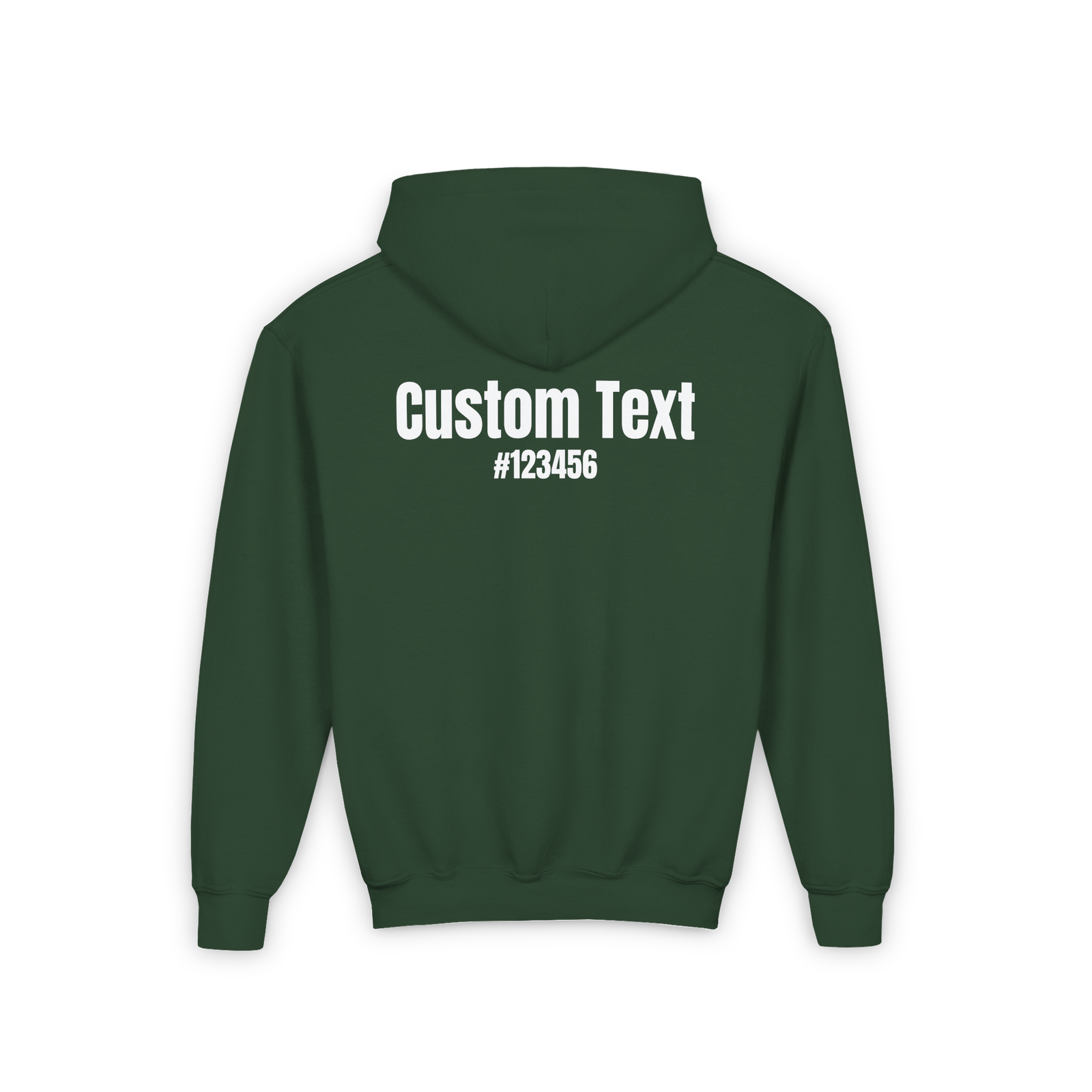 Disc Golf Basket - Youth Hoodie - Image 16