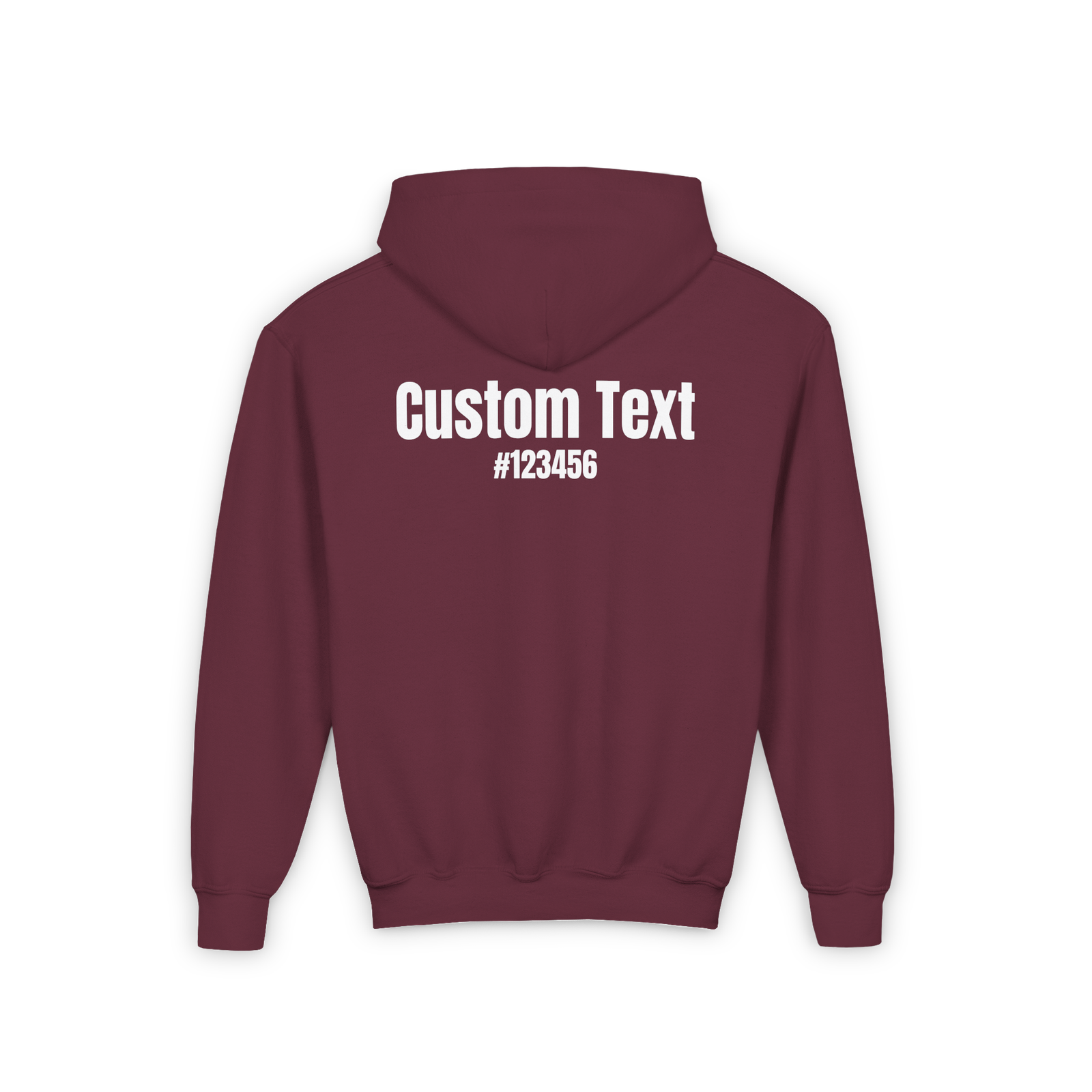 Disc Golf Basket - Youth Hoodie - Image 13