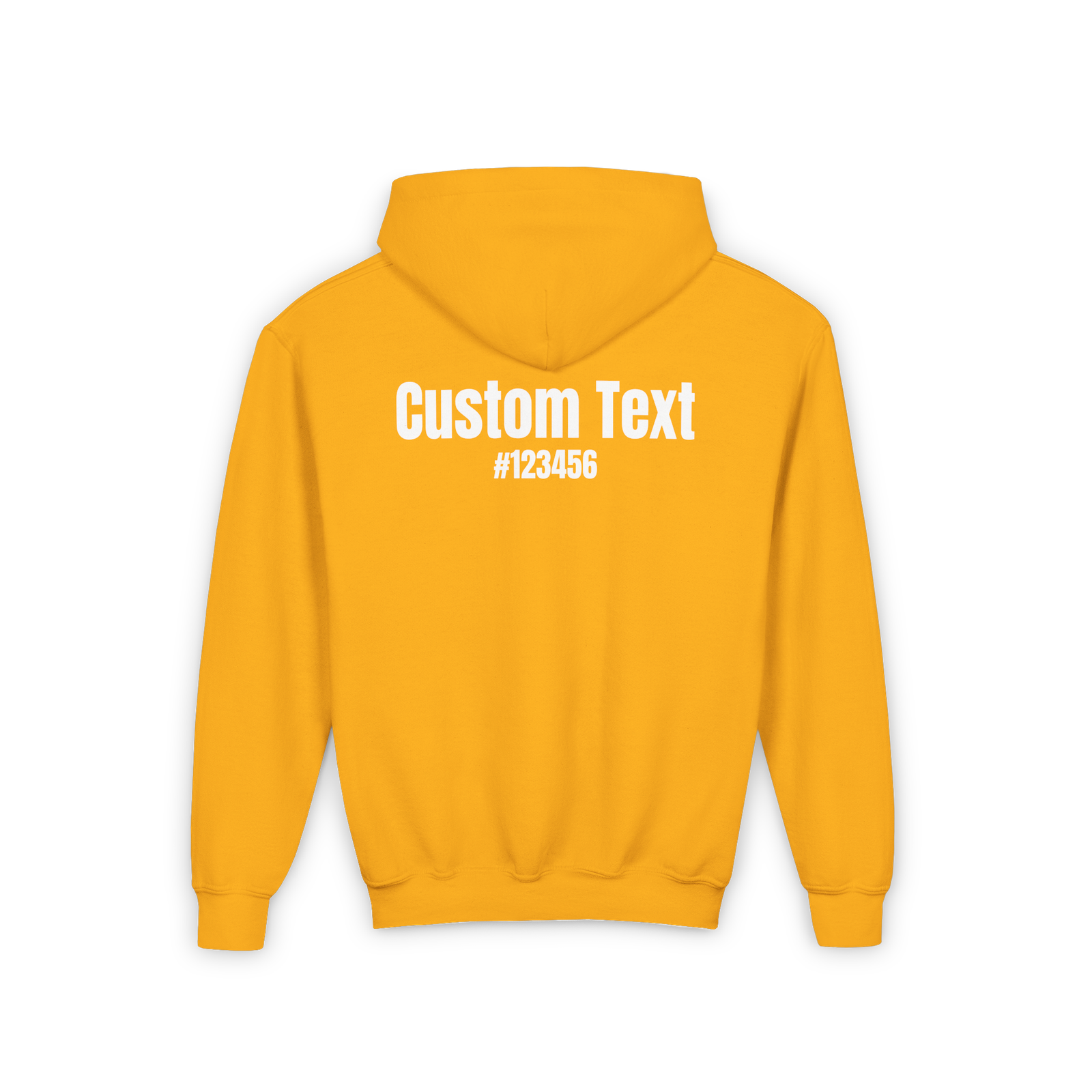 Disc Golf Basket - Youth Hoodie - Image 3
