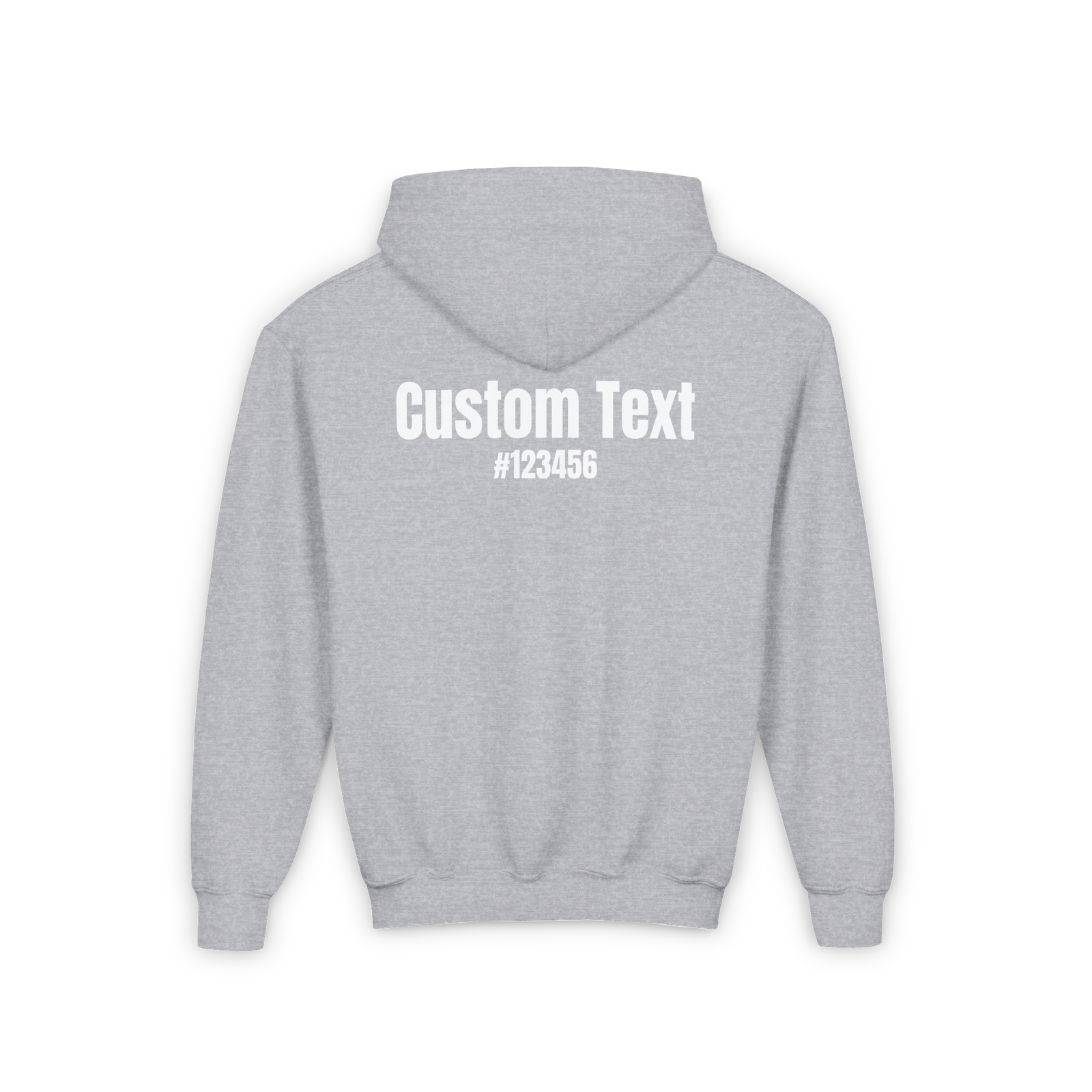 Disc Golf Basket - Youth Hoodie - Image 8