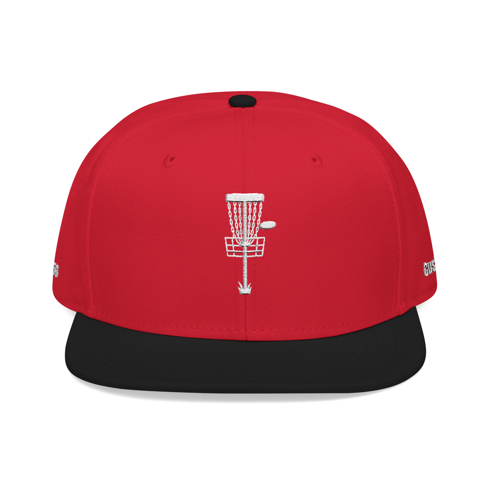 Embroidered Disc Golf Basket - Snapback Hat - Image 39