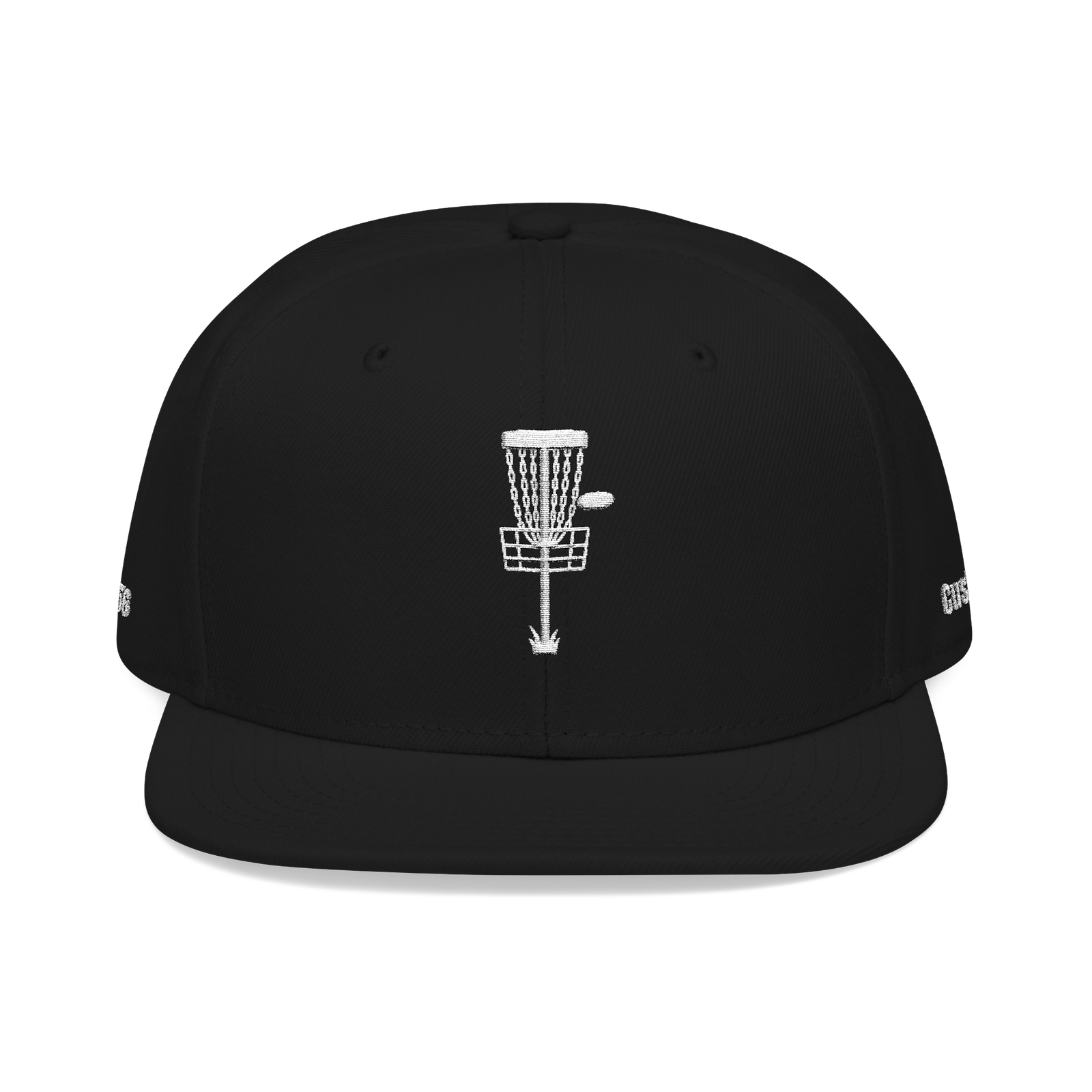 Embroidered Disc Golf Basket - Snapback Hat - Image 34