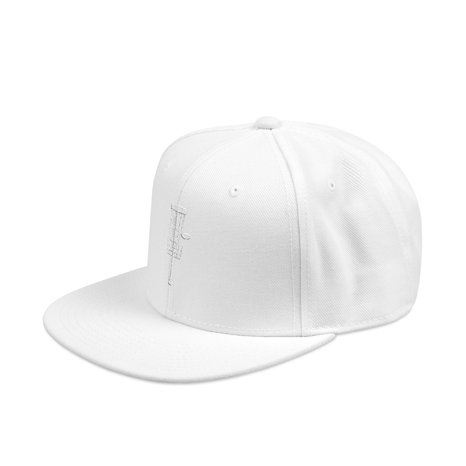 Embroidered Disc Golf Basket - Snapback Hat - Image 96