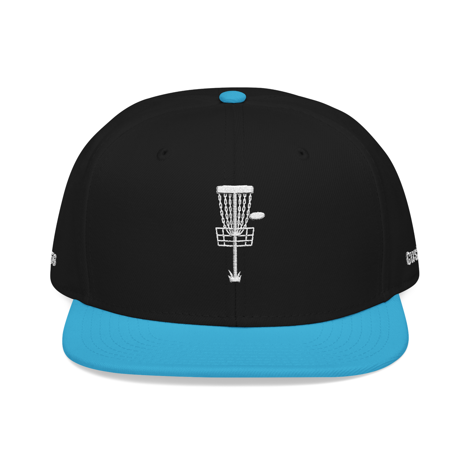 Embroidered Disc Golf Basket - Snapback Hat - Image 24