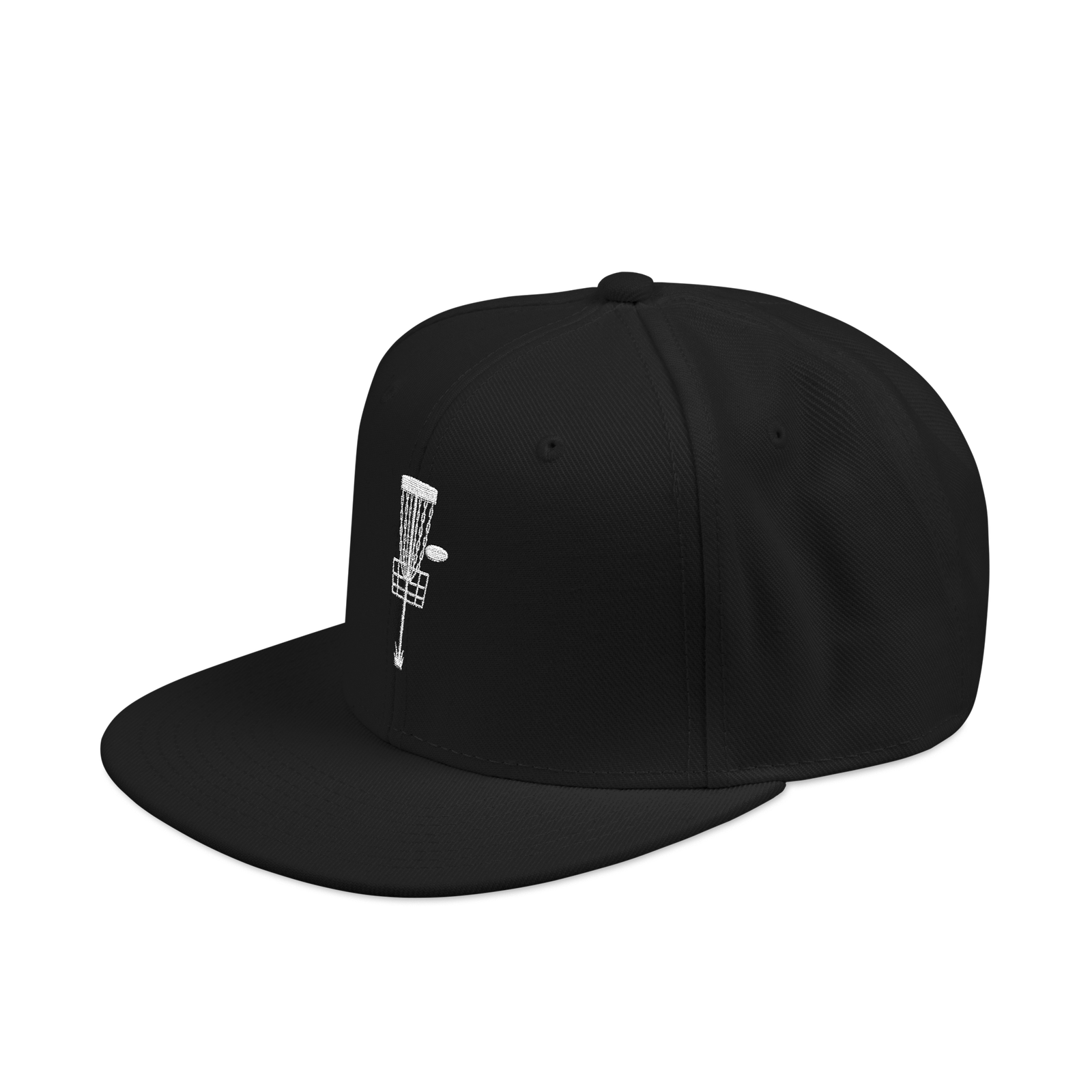 Embroidered Disc Golf Basket - Snapback Hat - Image 31