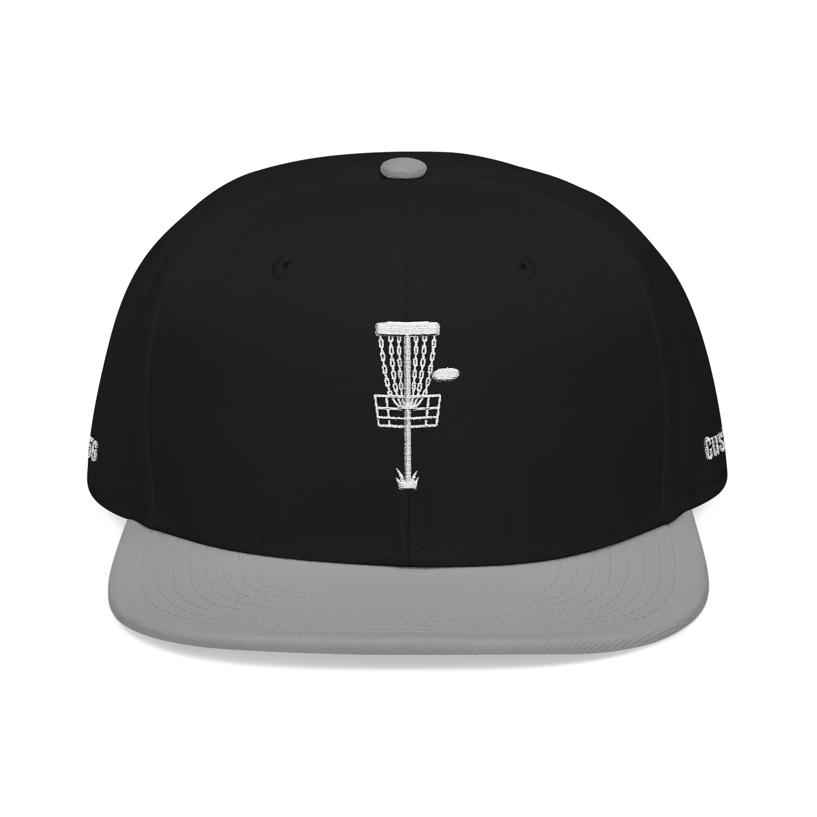 Embroidered Disc Golf Basket - Snapback Hat - Image 73