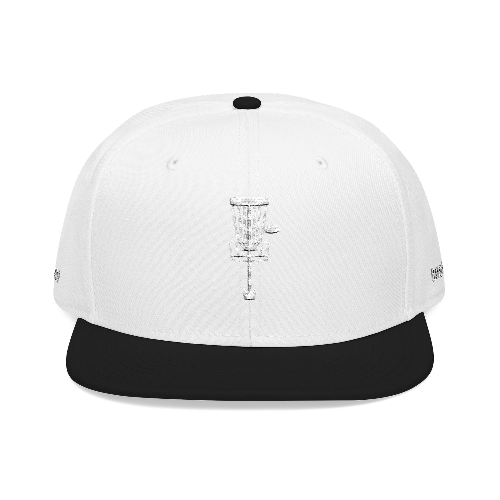 Embroidered Disc Golf Basket - Snapback Hat - Image 86