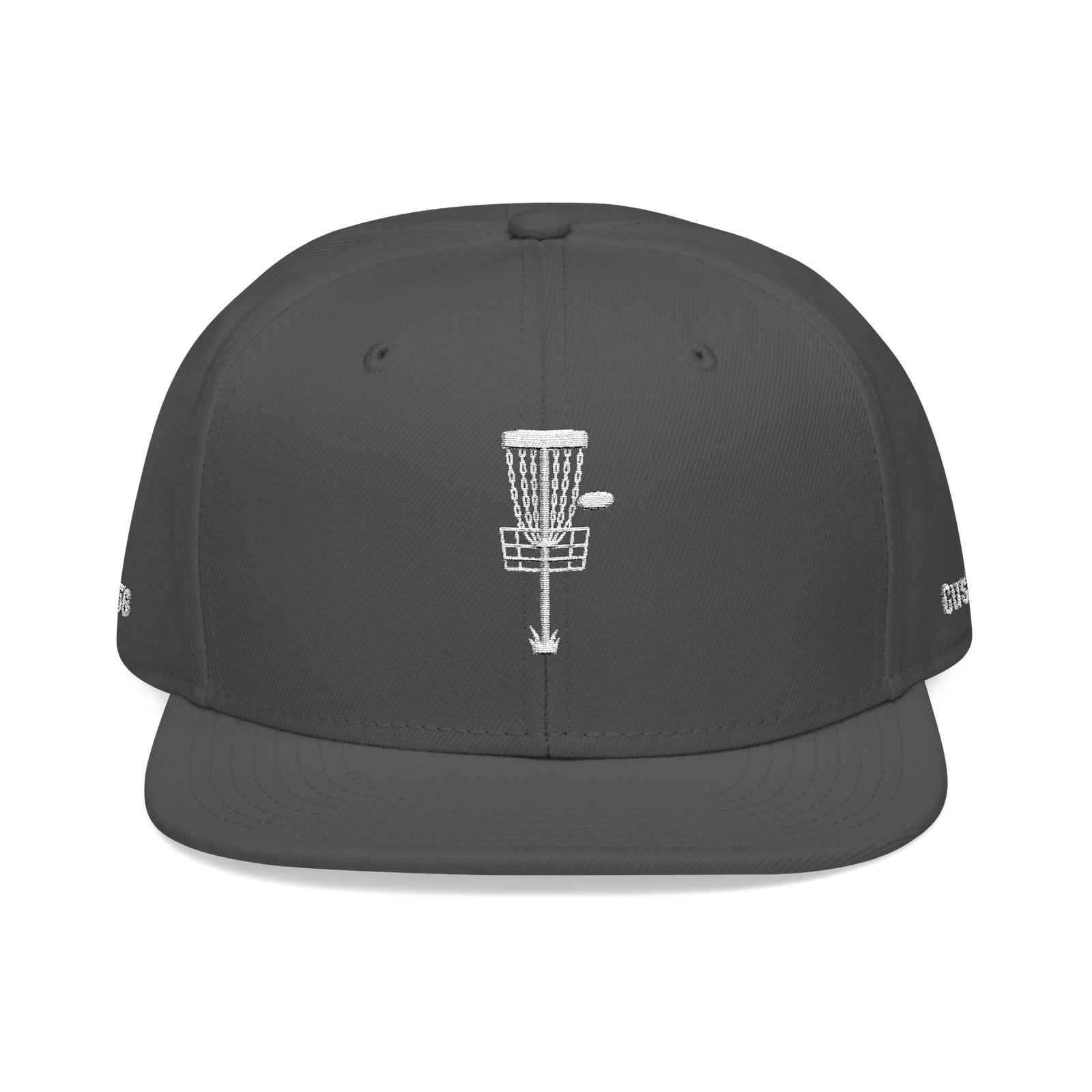 Embroidered Disc Golf Basket - Snapback Hat - Image 18