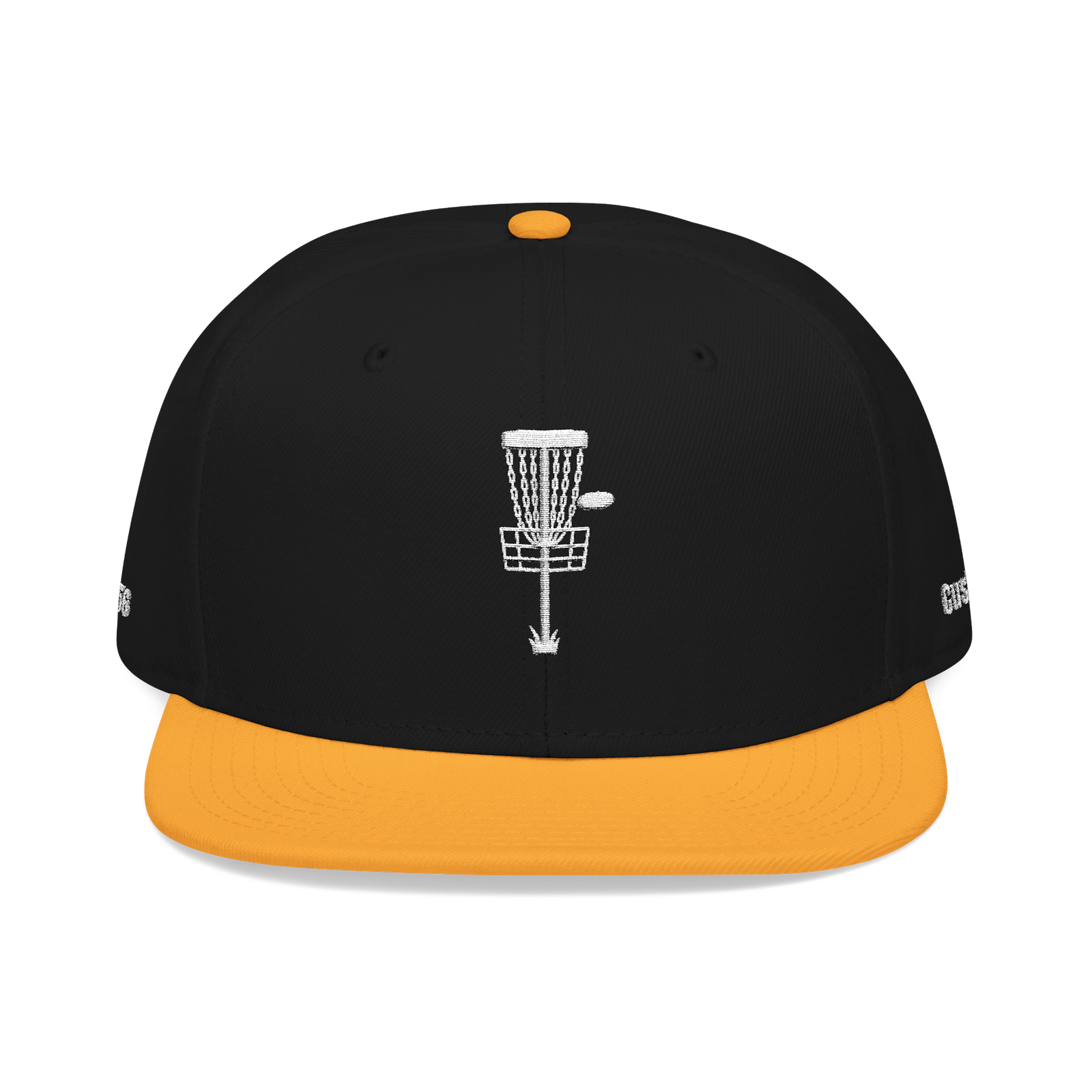 Embroidered Disc Golf Basket - Snapback Hat - Image 6
