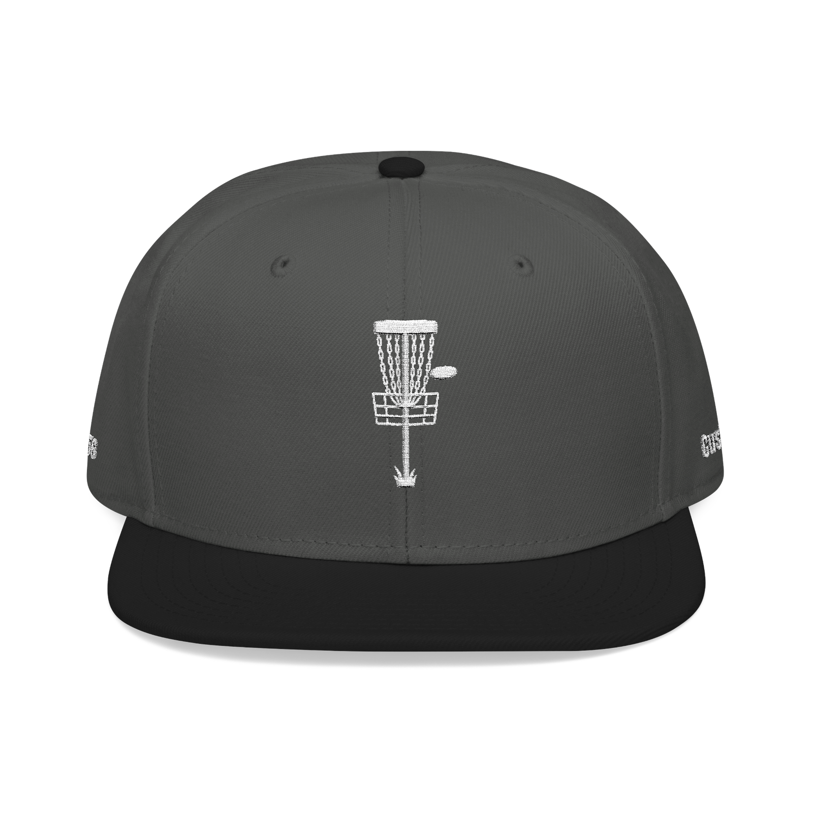 Embroidered Disc Golf Basket - Snapback Hat - Image 12