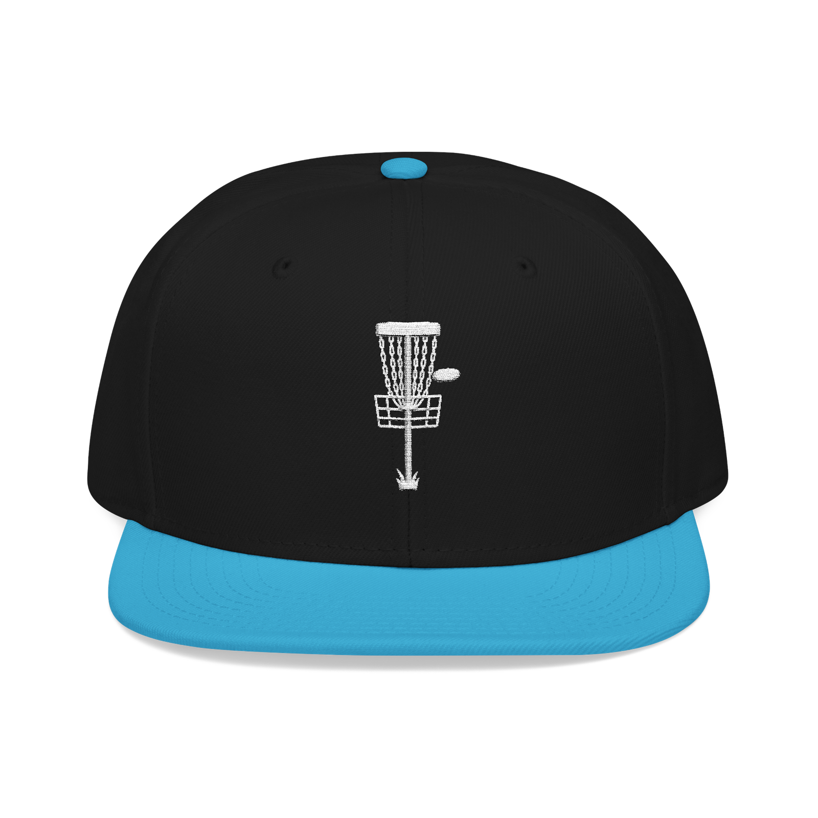 Embroidered Disc Golf Basket - Snapback Hat - Image 26